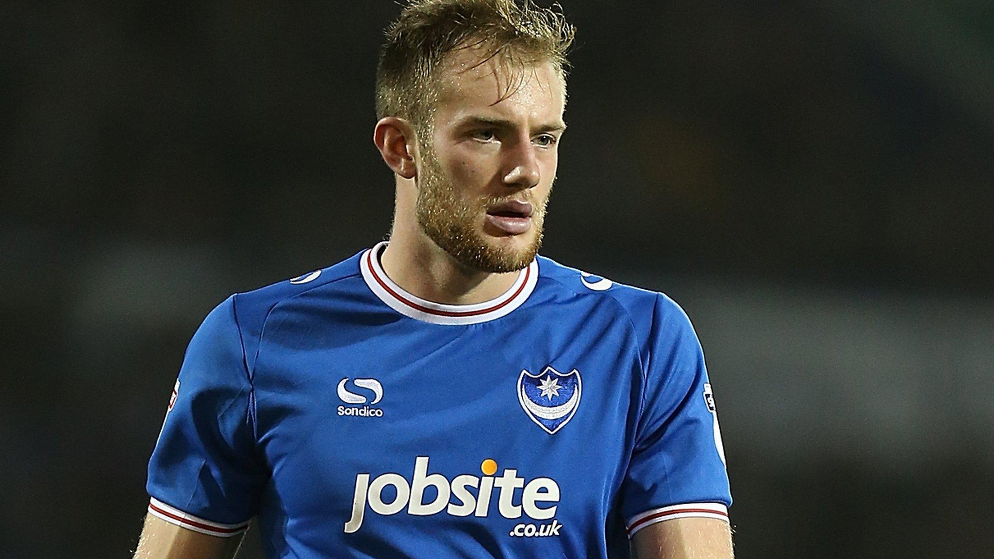 Portsmouth centre-back Matt Clarke