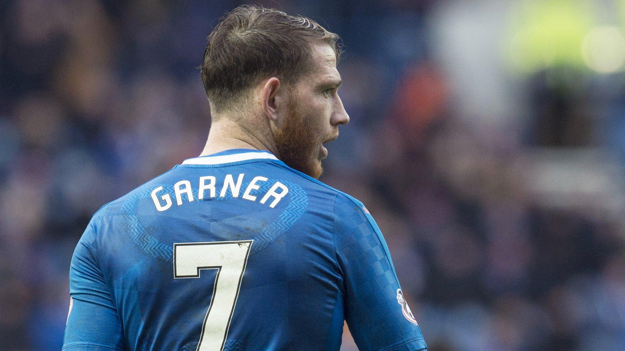 Rangers striker Joe Garner