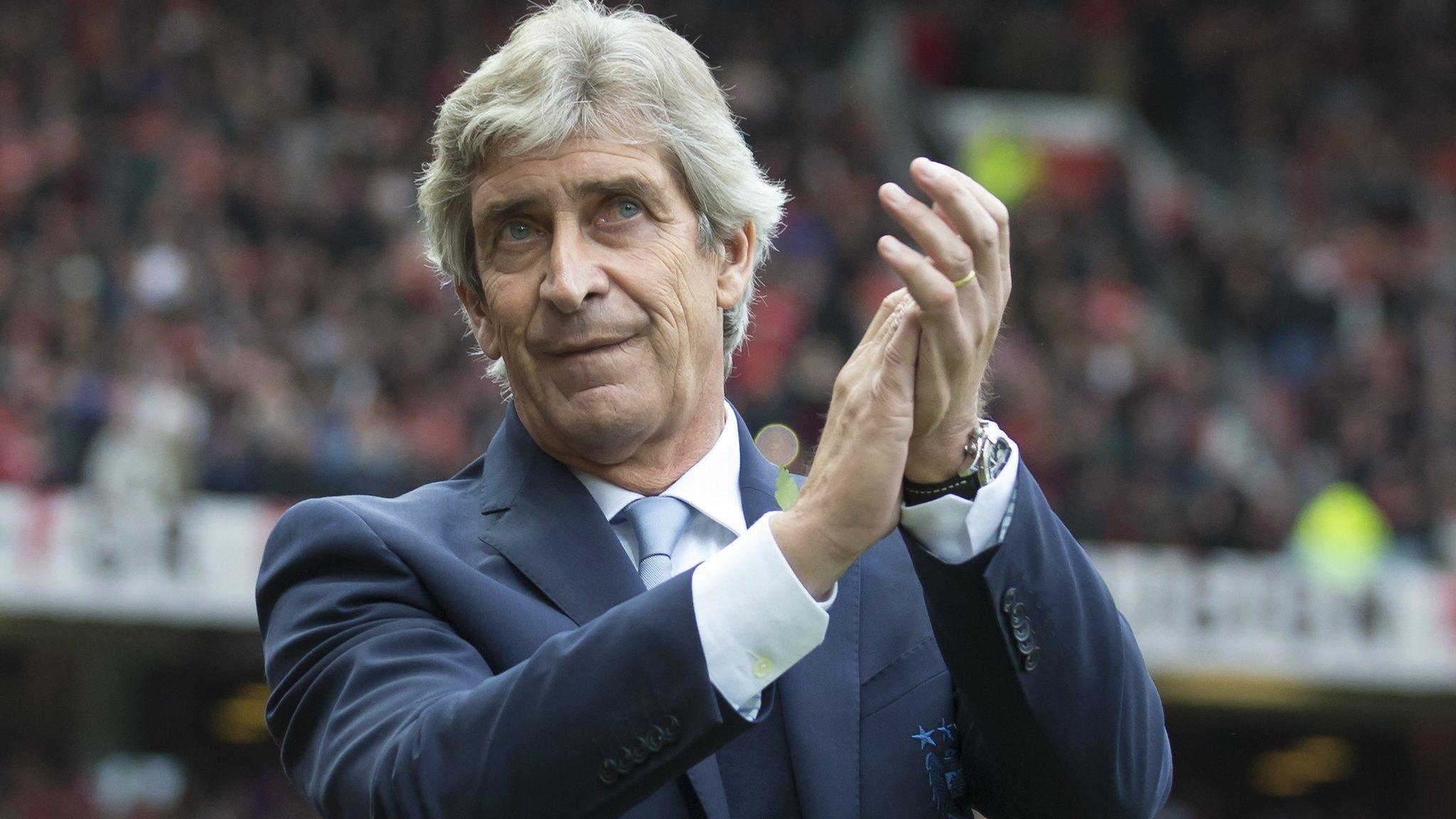 Manchester City manager Manuel Pellegrini