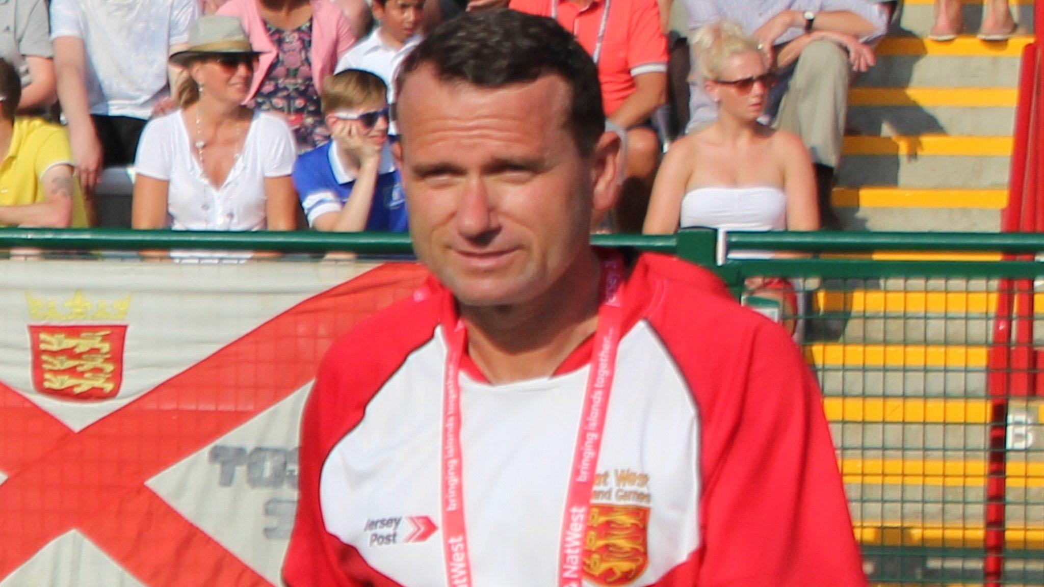 Jersey manager Jimmy Reilly