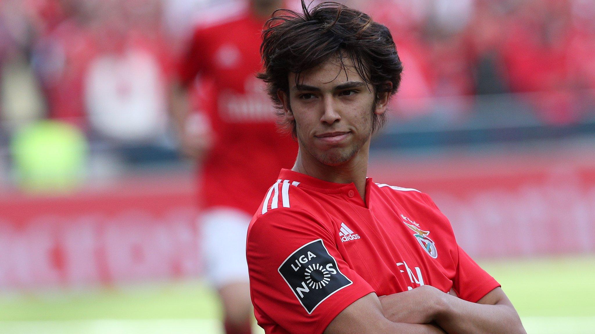 Joao Felix folds his arms