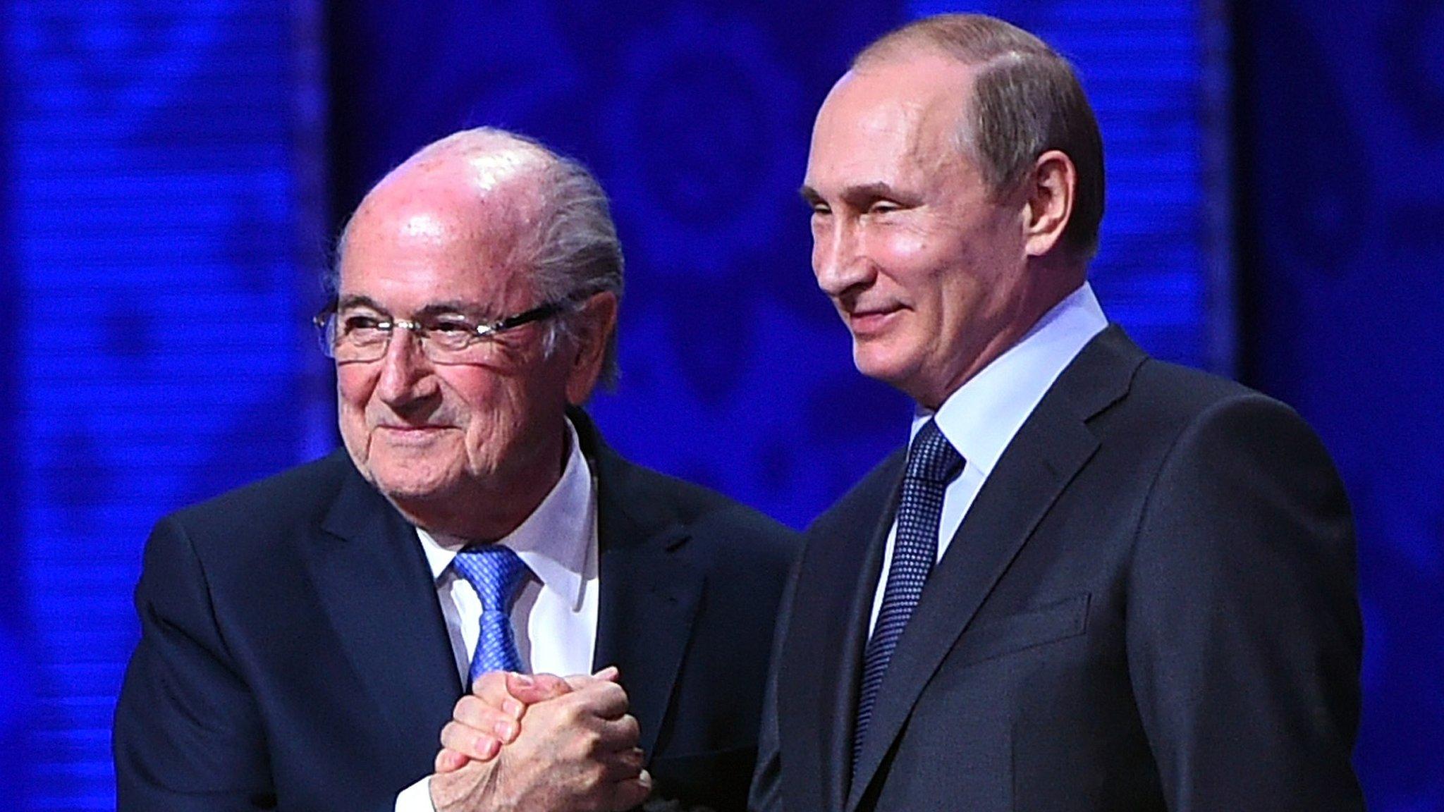 Blatter and Putin