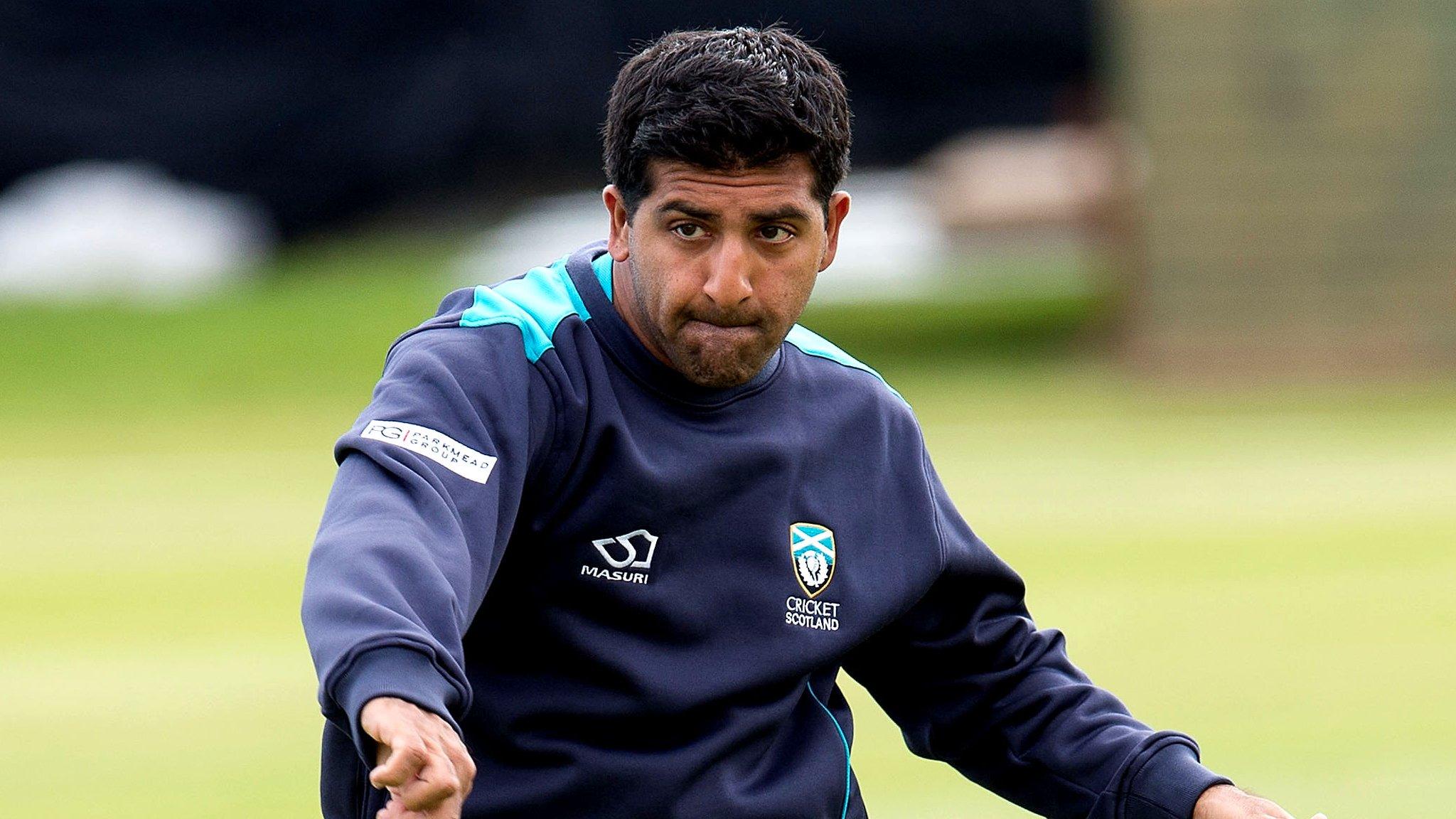 Scotland's all-time leading wicket-taker Majid Haq