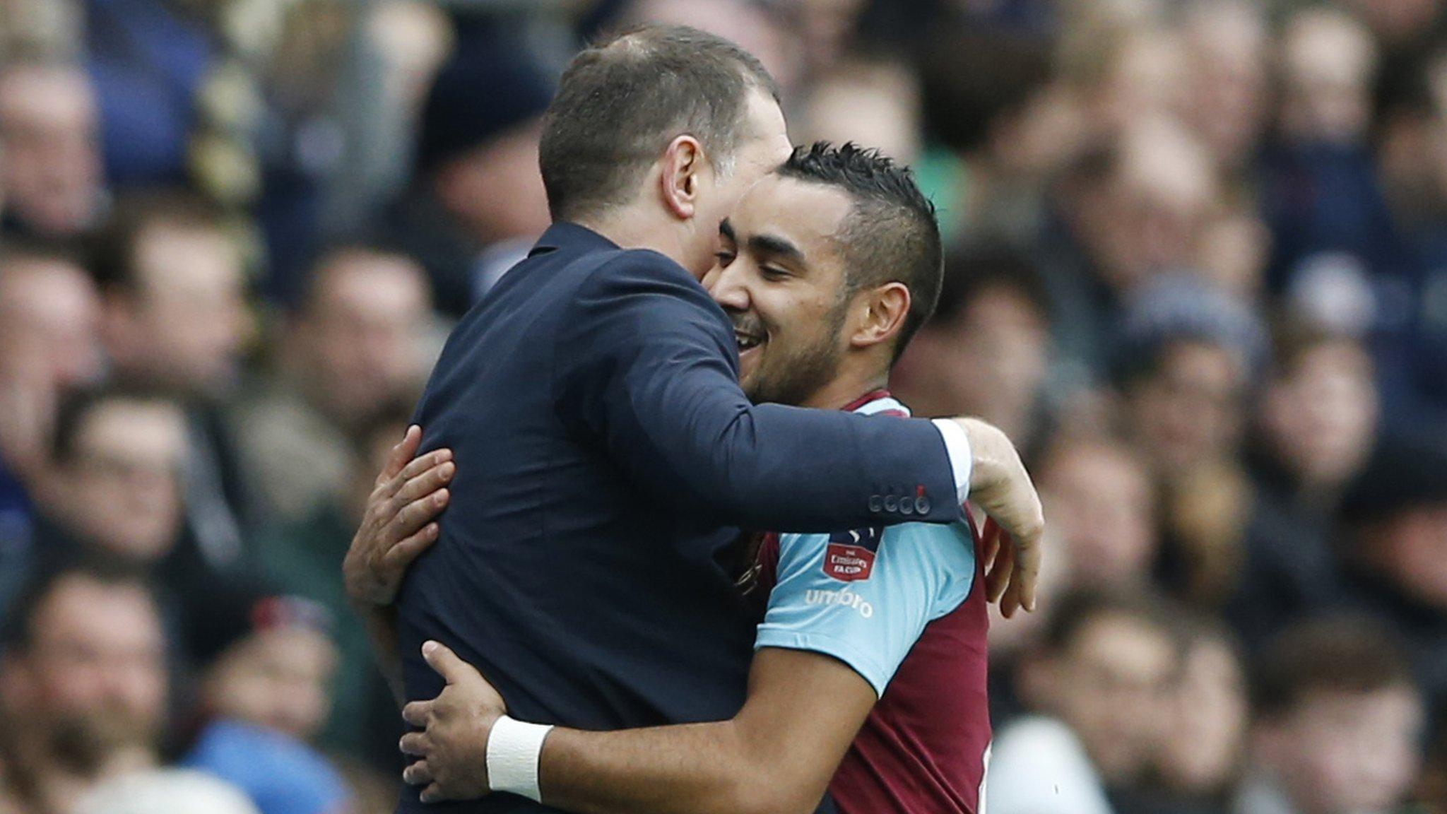 Dimitri Payet and Slaven Bilic