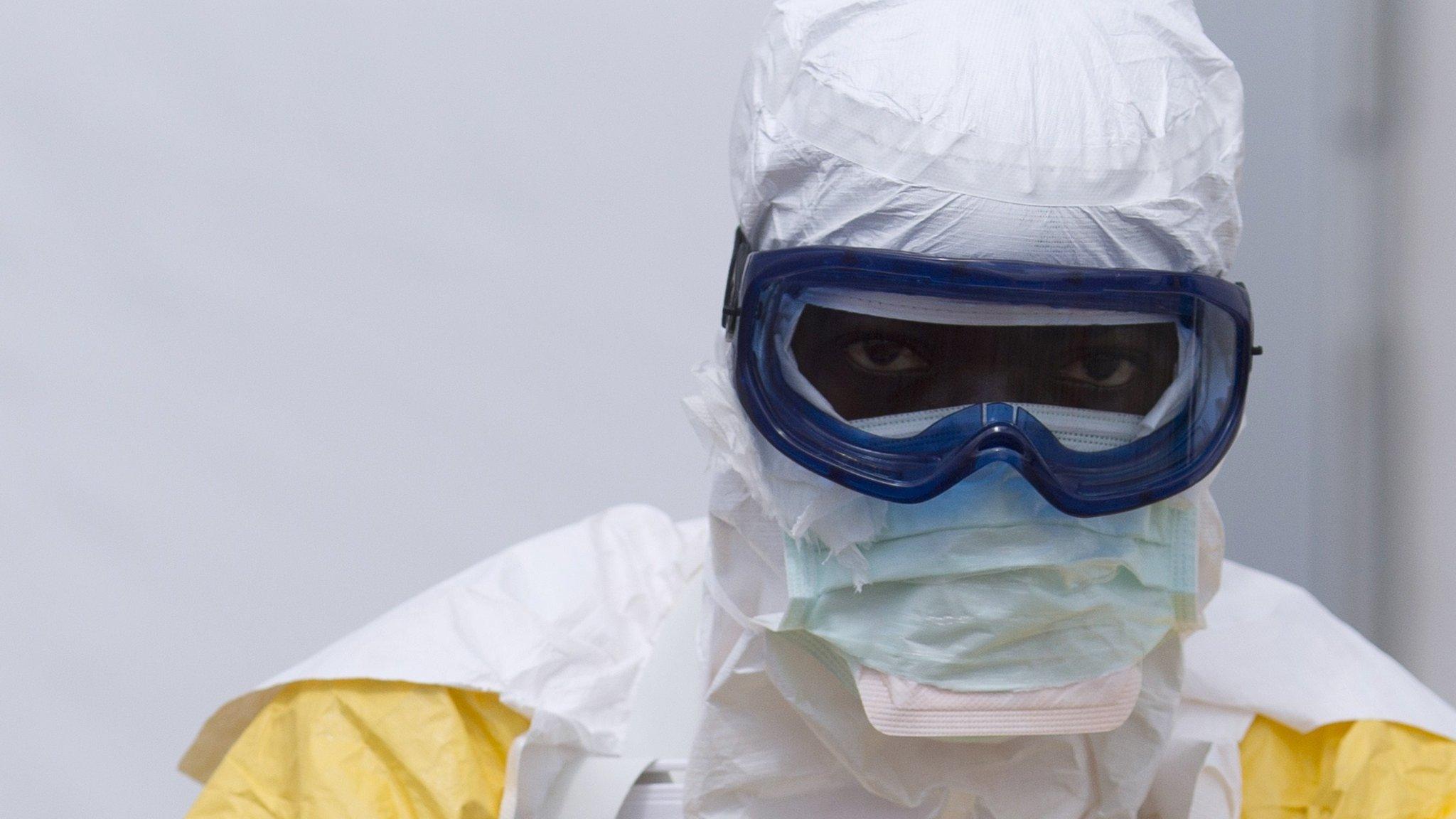 Ebola worker