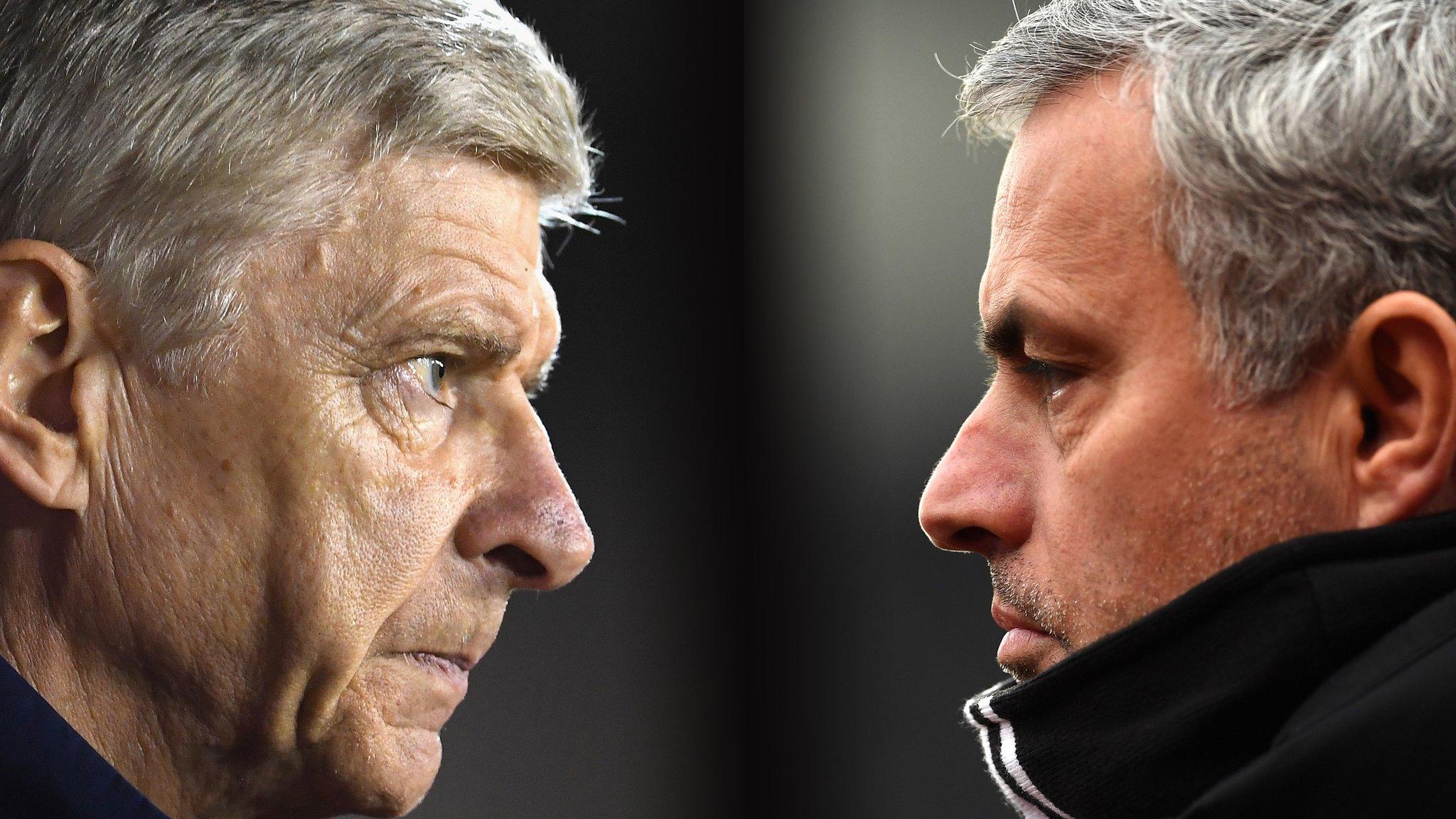 Jose Mourinho & Arsene Wenger