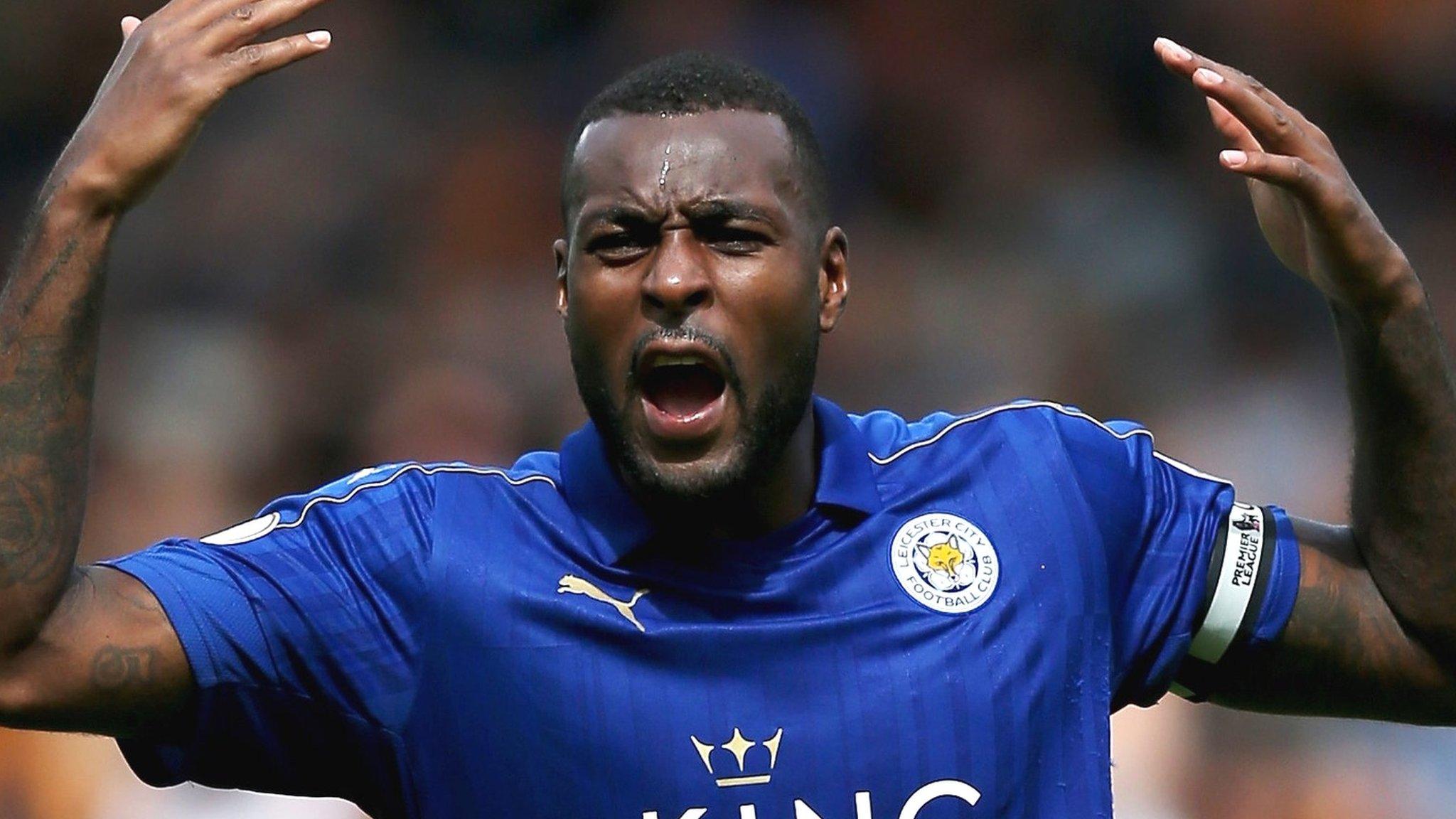 Leicester defender Wes Morgan