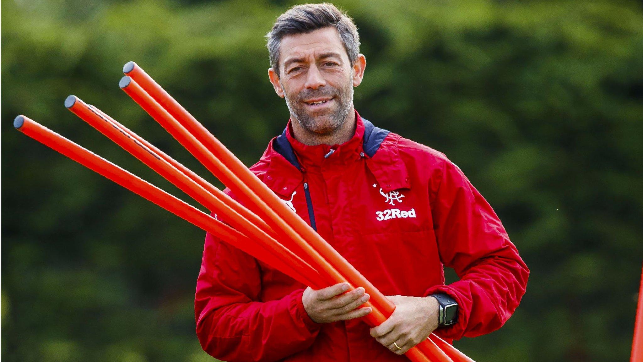 Rangers manager Pedro Caixinha