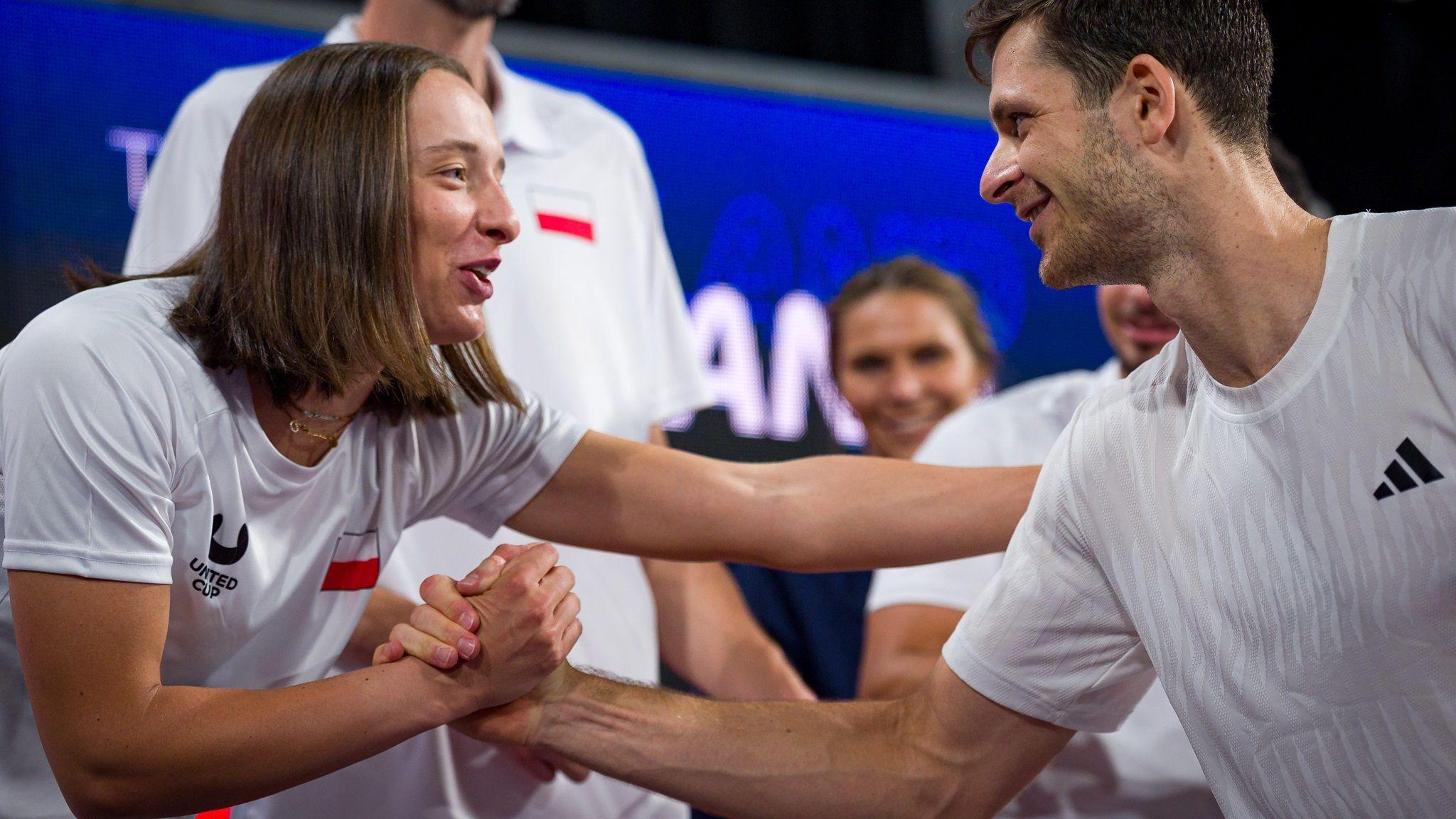 Iga Swiatek and Hubert Hurkacz