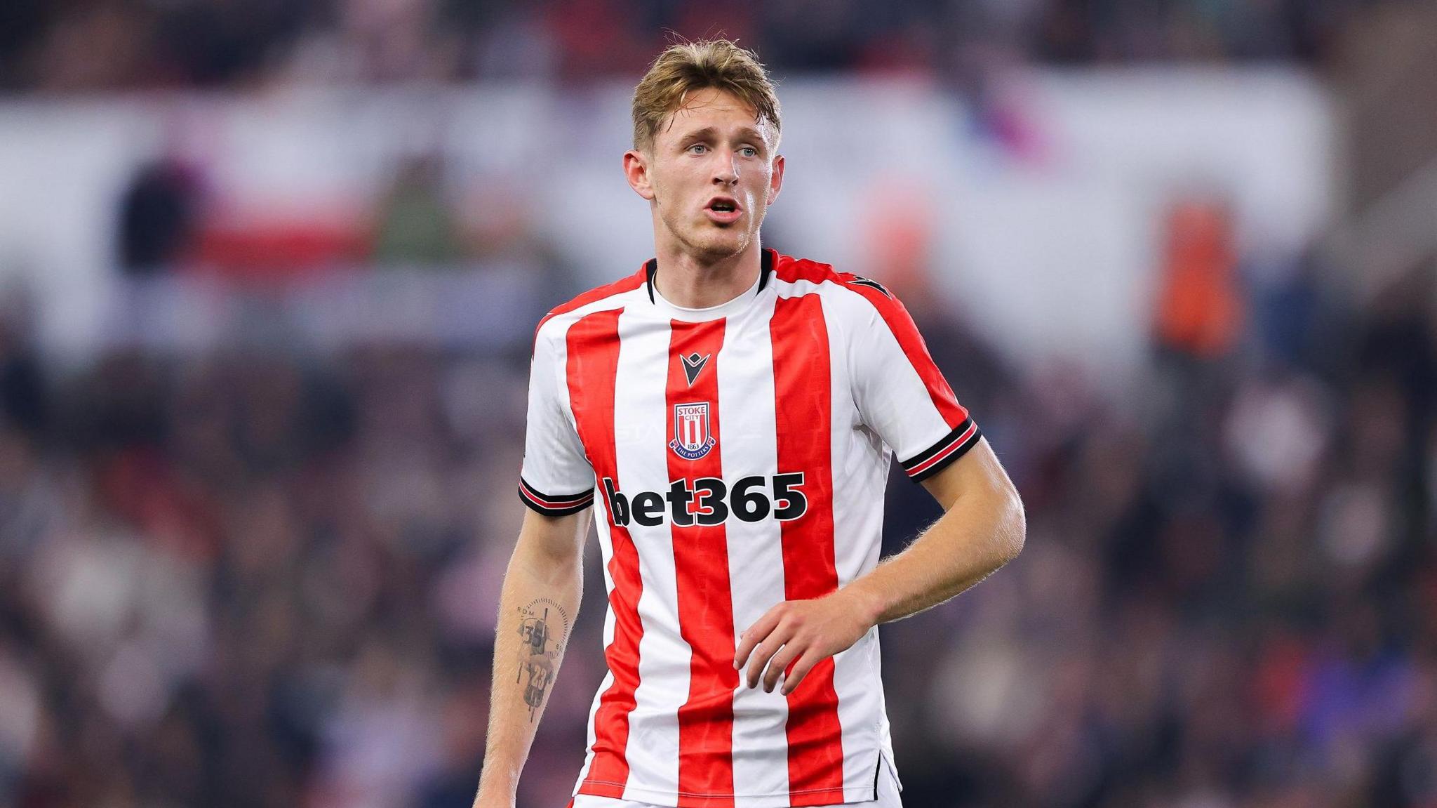 Former Stoke City midfielder Wouter Burger