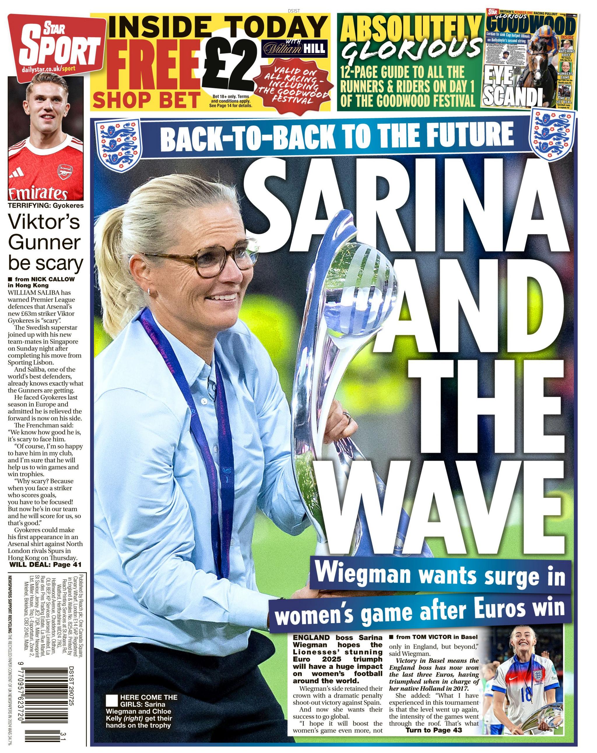 Star back page