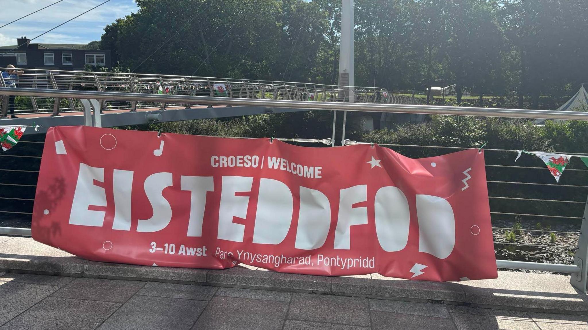 Banner for The National Eisteddfod 