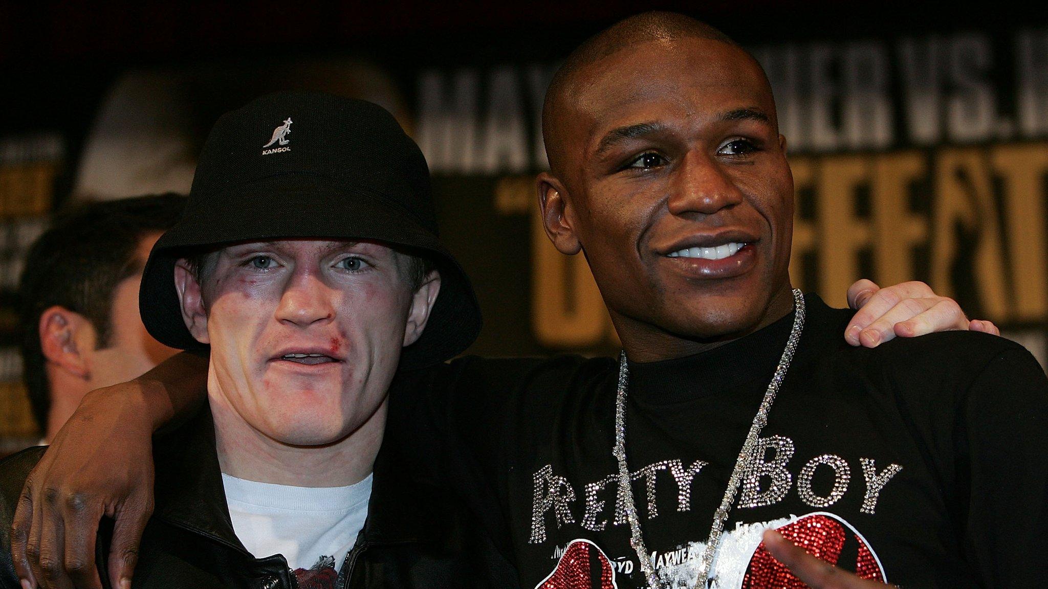 Hatton and Mayweather