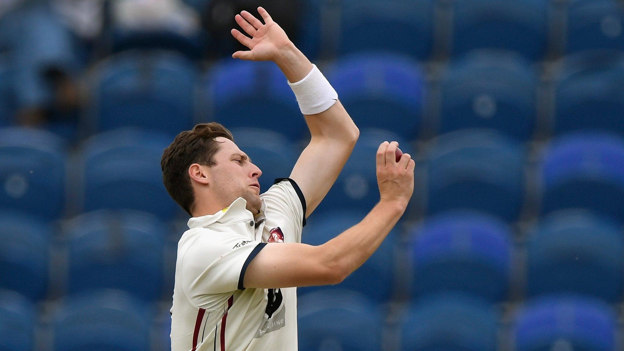 Matt Henry claimed three wickets for Kent in Glamorgan's second innings