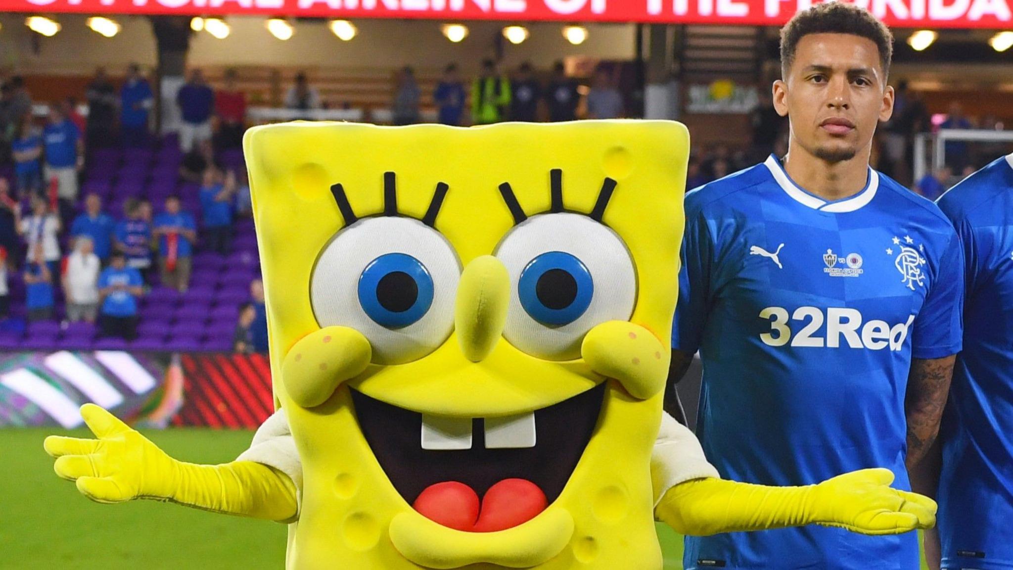 SpongeBob SquarePants and James Tavernier