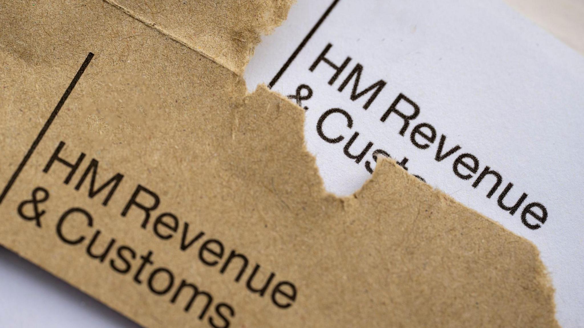 HMRC tax letter - stock photo