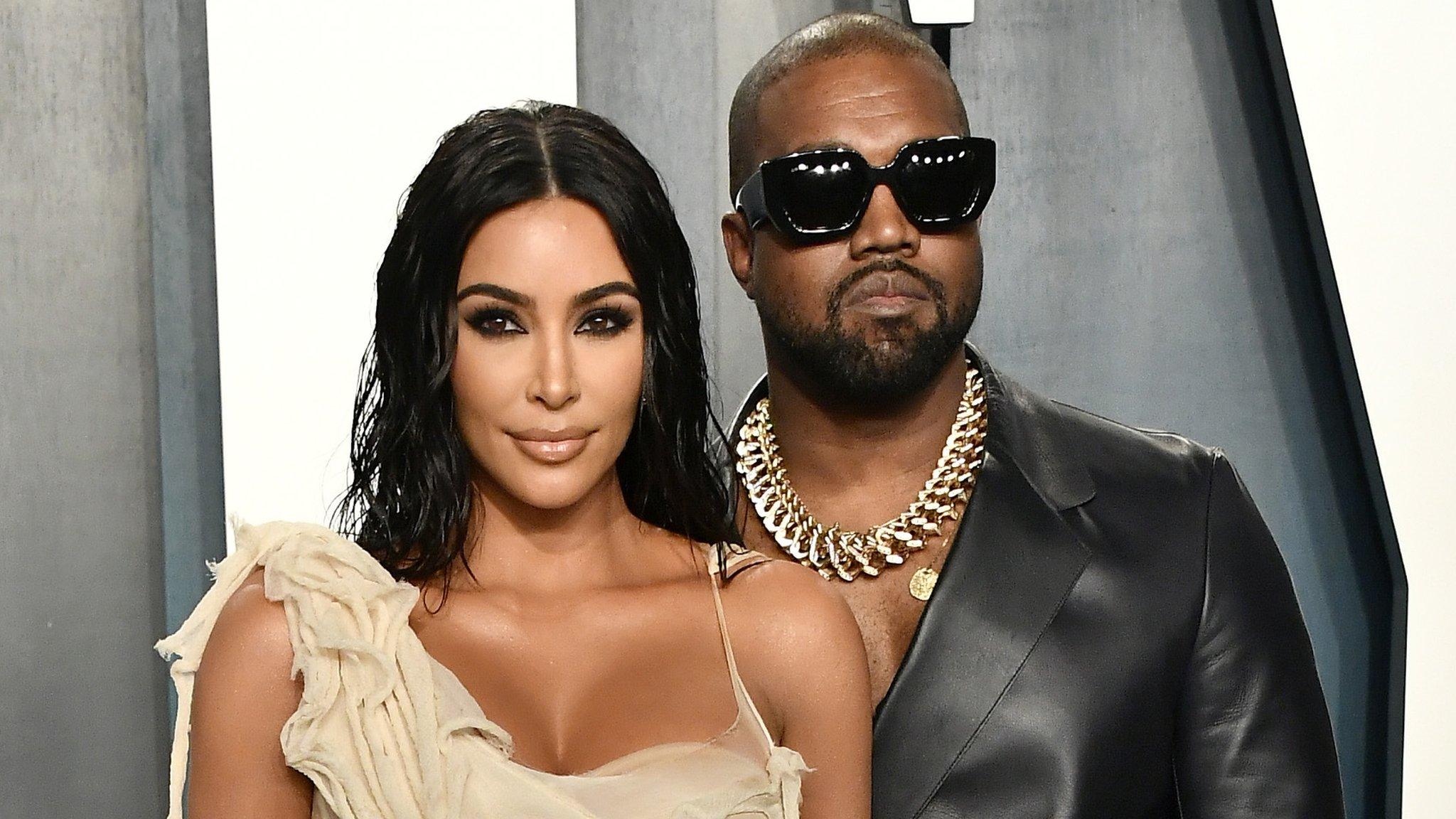 Kim Kardashian and Kanye West