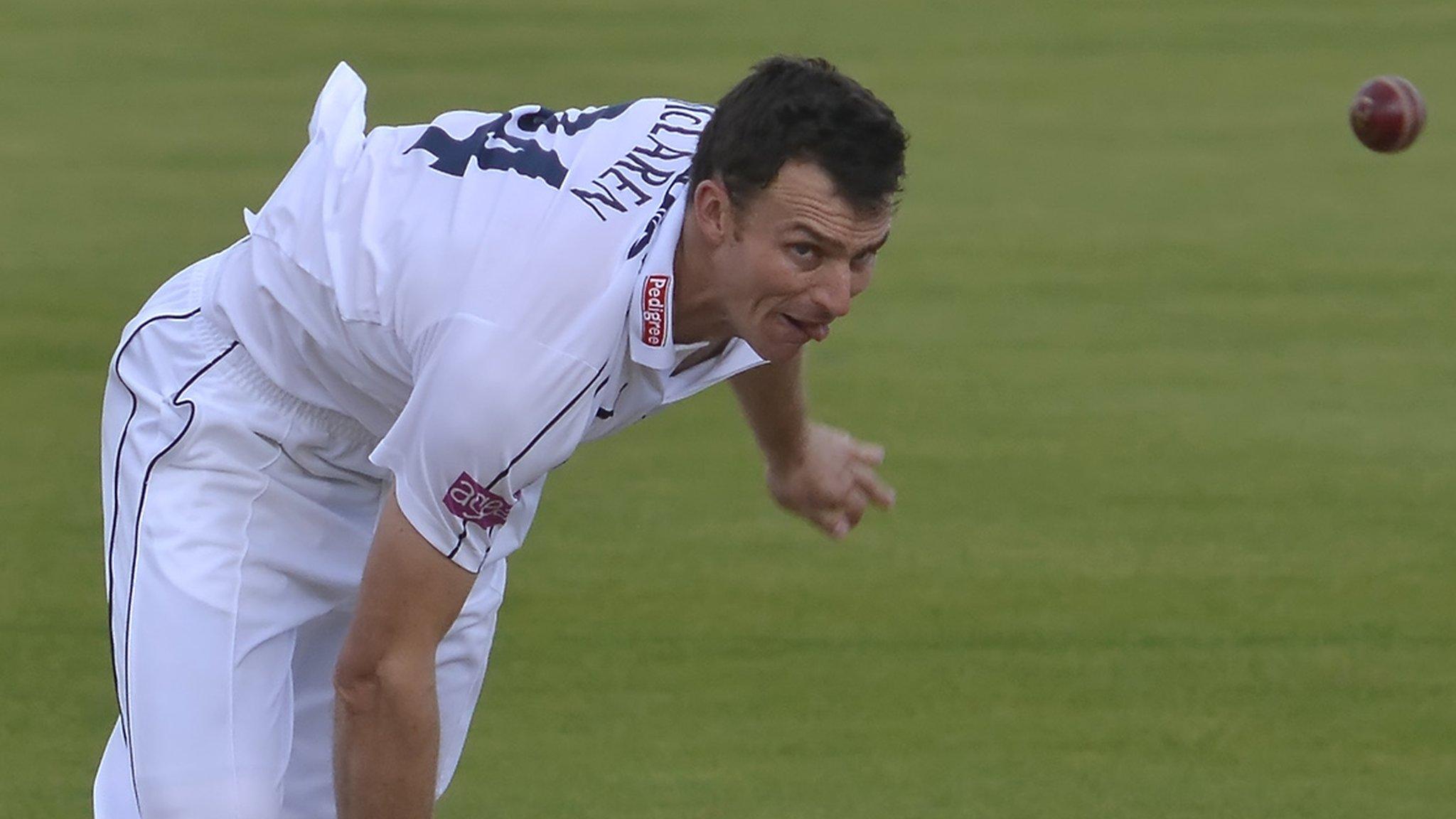 Ryan McLaren in action for Hampshire in 2015