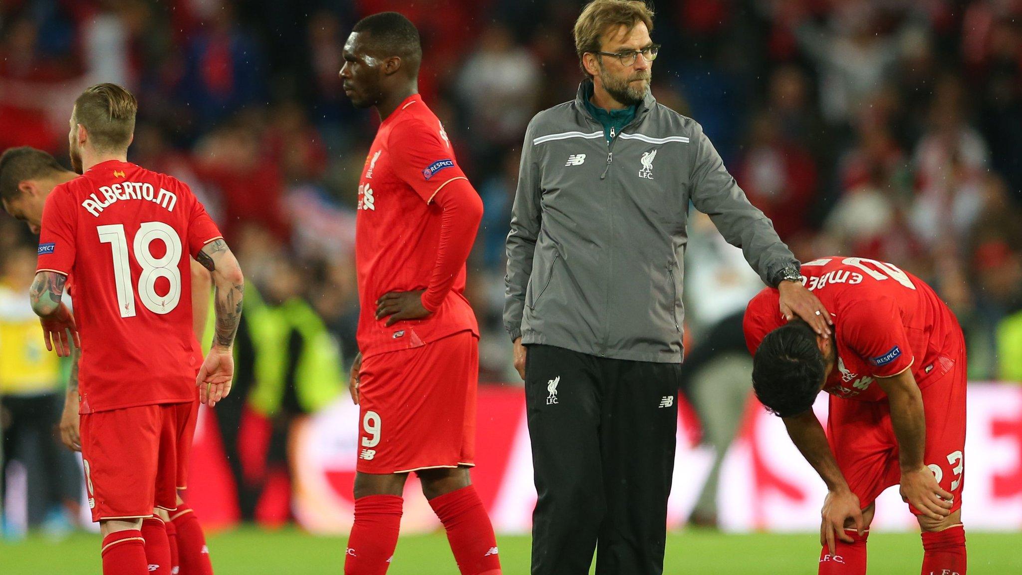 Liverpool lose in Europa League final