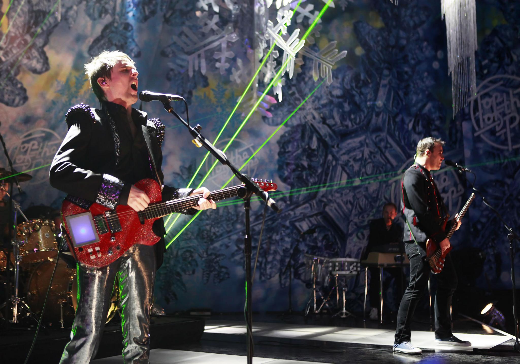 Muse performing on Top of the Pops