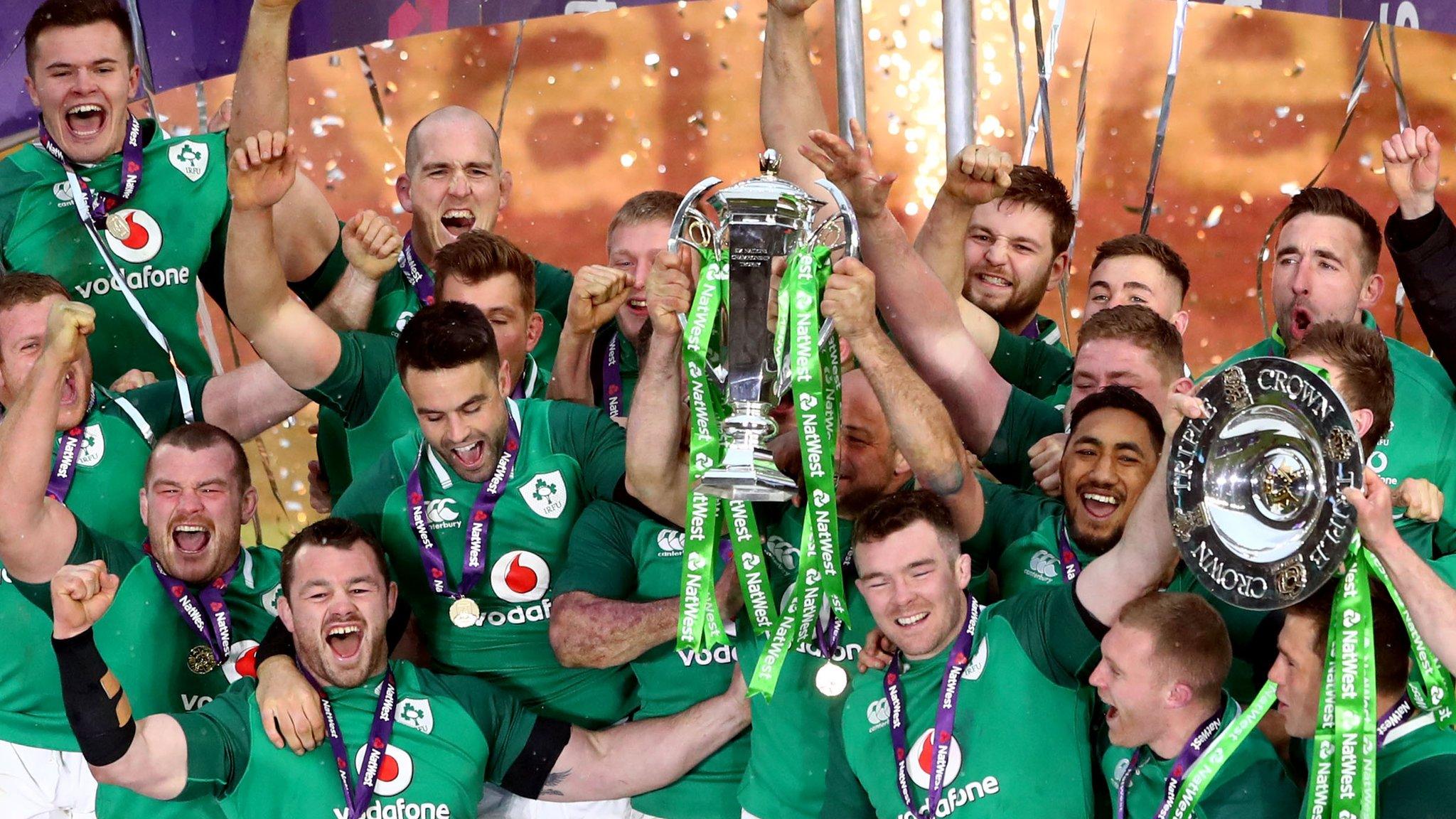 Ireland have won only their third Grand Slam