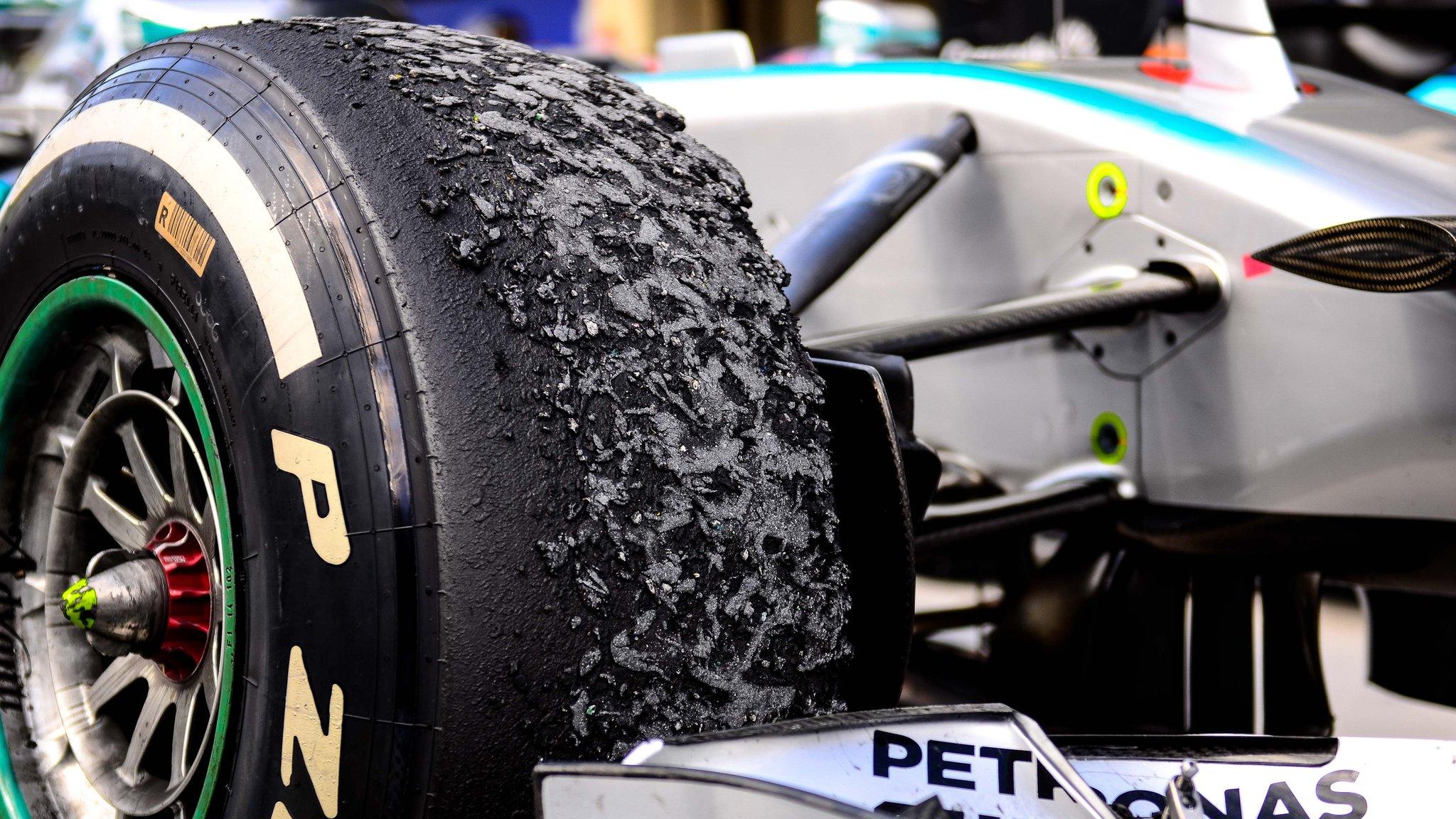 Formula 1 tyre