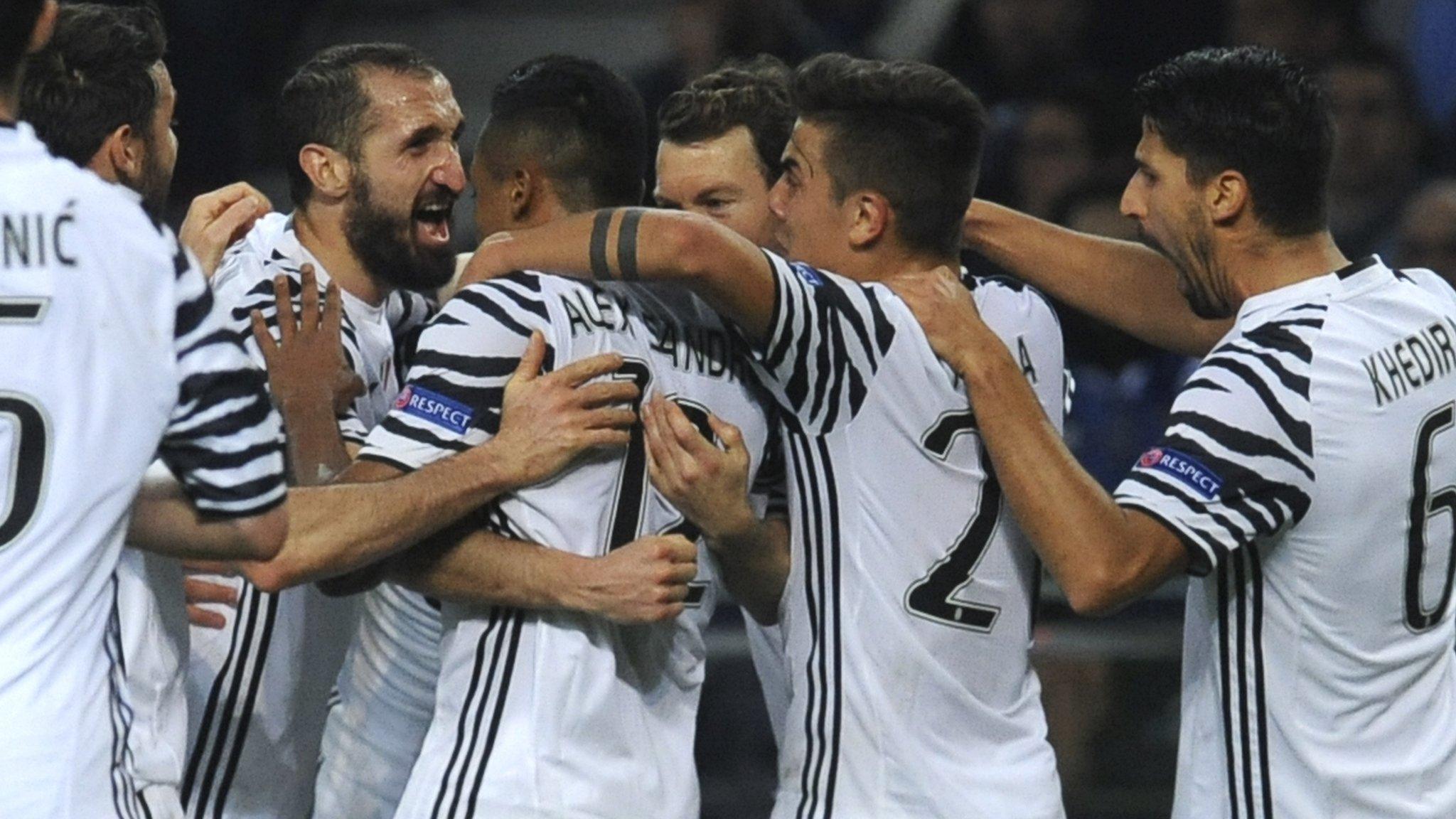 Juventus celebrate