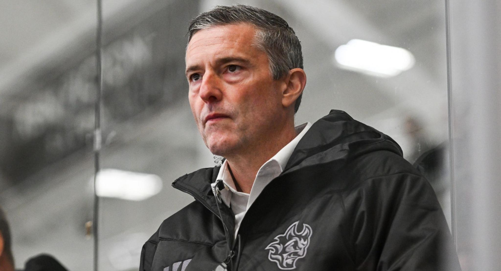 Neil Francis on the Cardiff bench in 2025