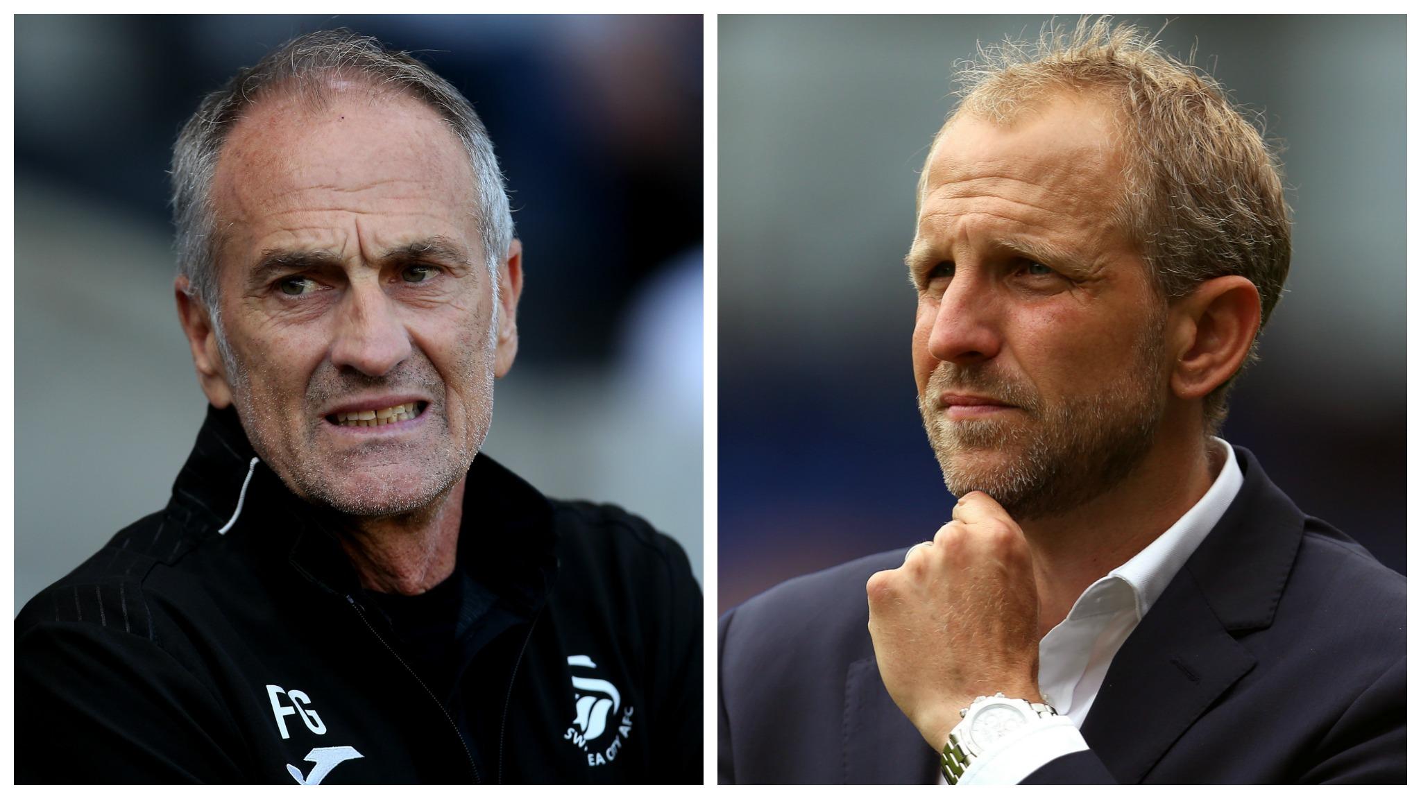 Francesco Guidolin and Paul Trollope