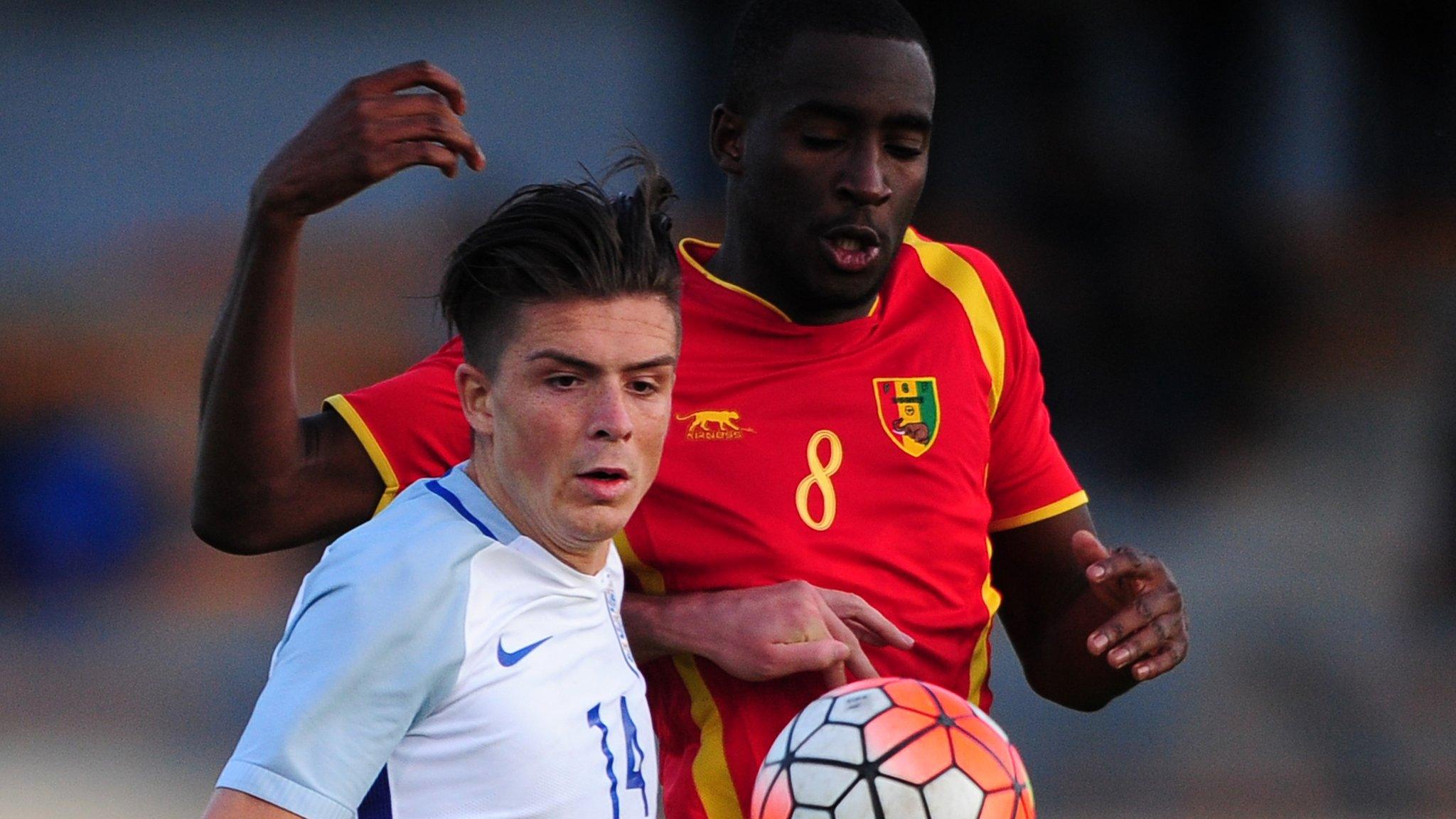 Jack Grealish scores twice for England at Toulon Tournament