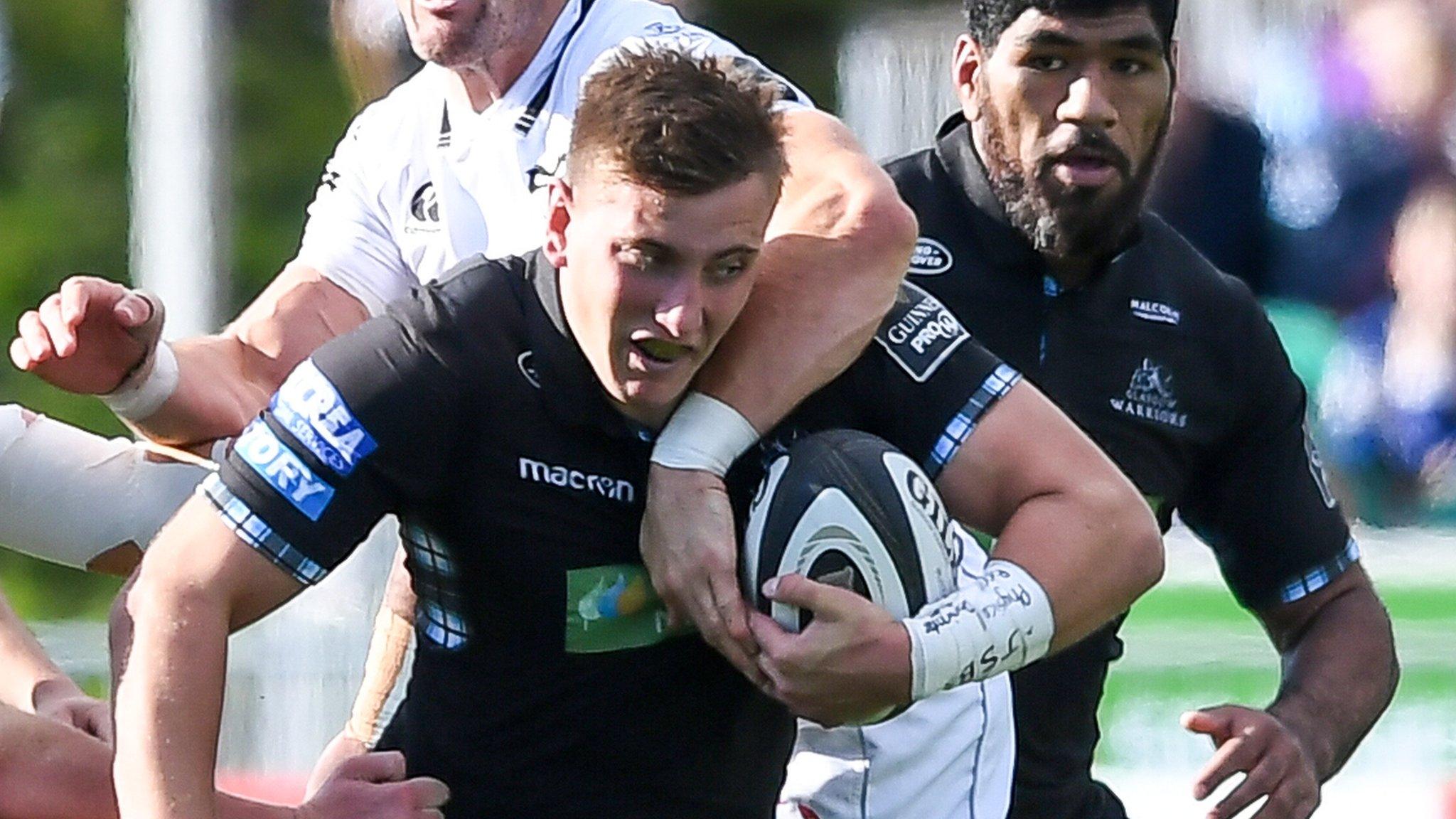 Matt Fagerson in action for Glasgow Warriors