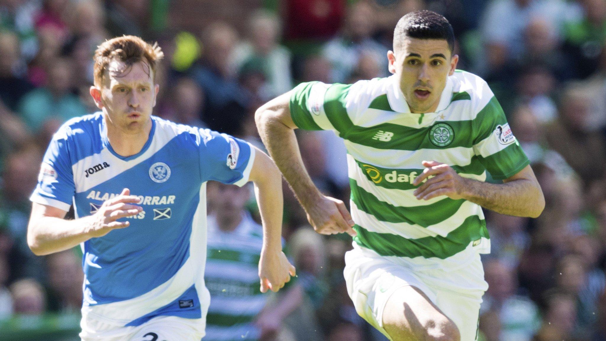 Celtic host St Johnstone on Saturday