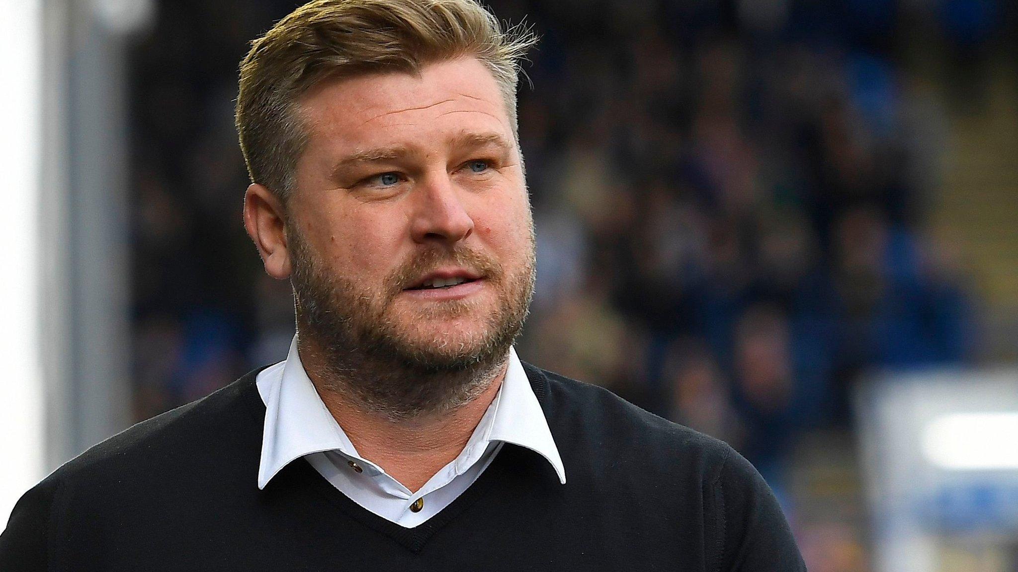 Oxford United manager Karl Robinson