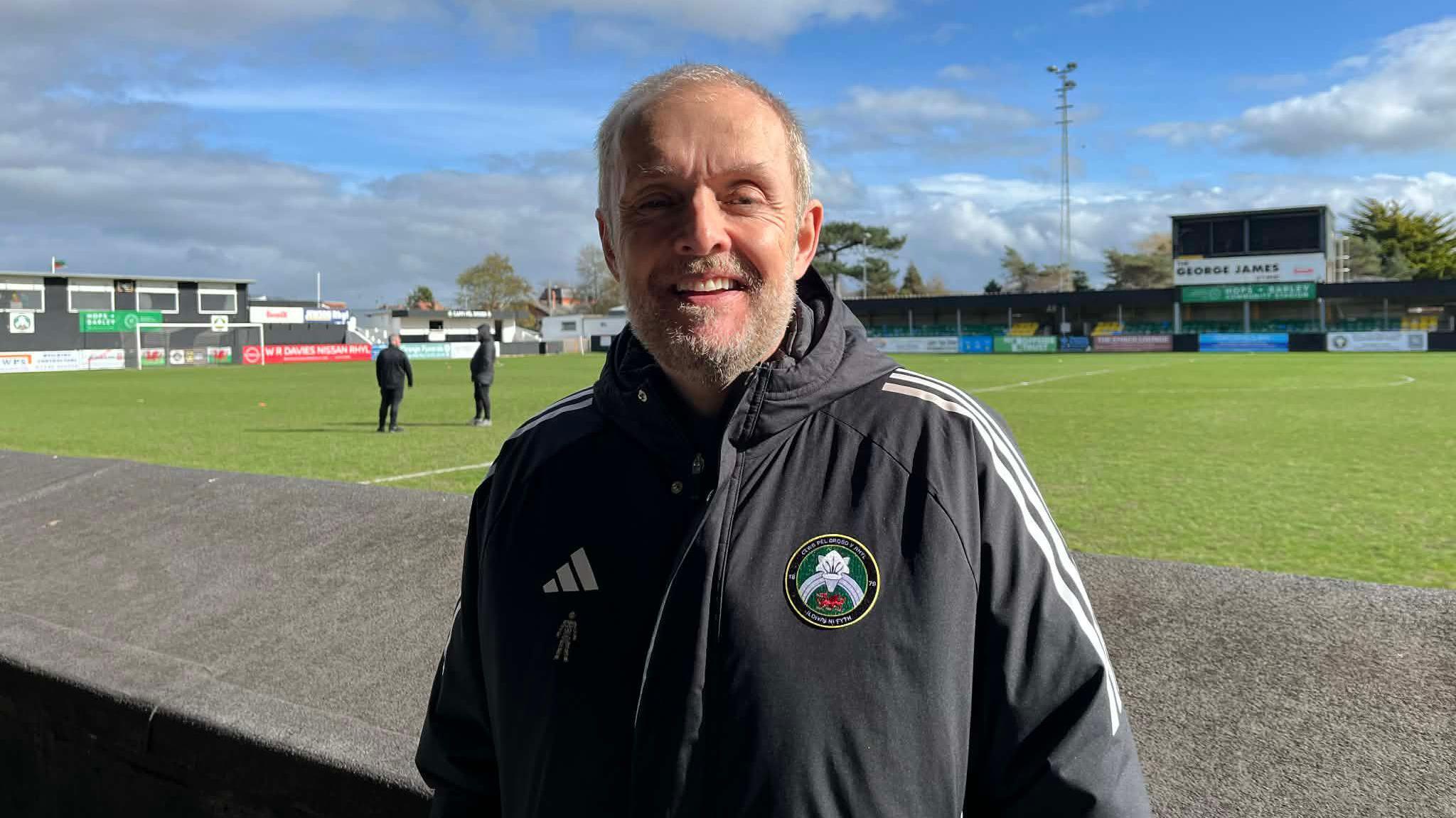 Adam Roche is Rhyl 1879's managing director