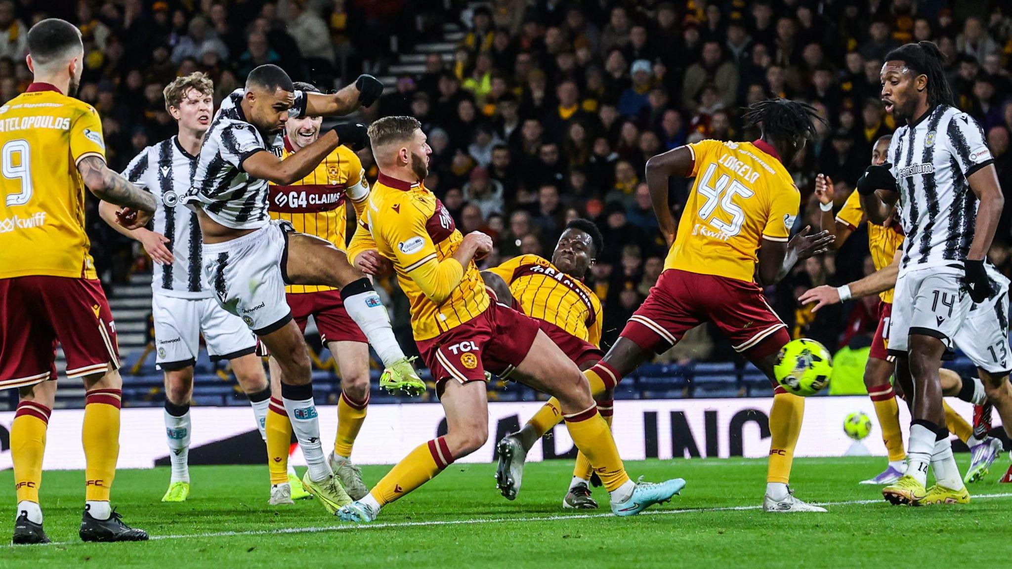 Mikael Mandron lashes St Mirren in front