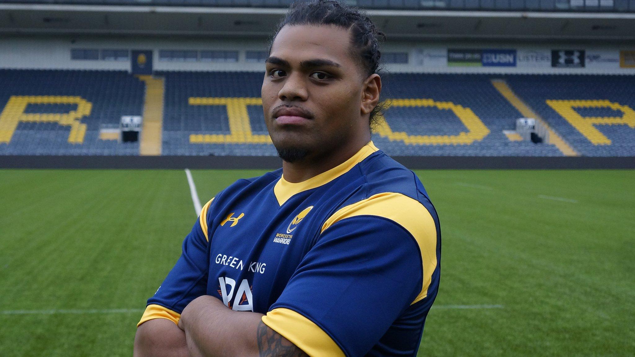 New Worcester Warriors signing Joe Taufete'e can play at either prop or hooker