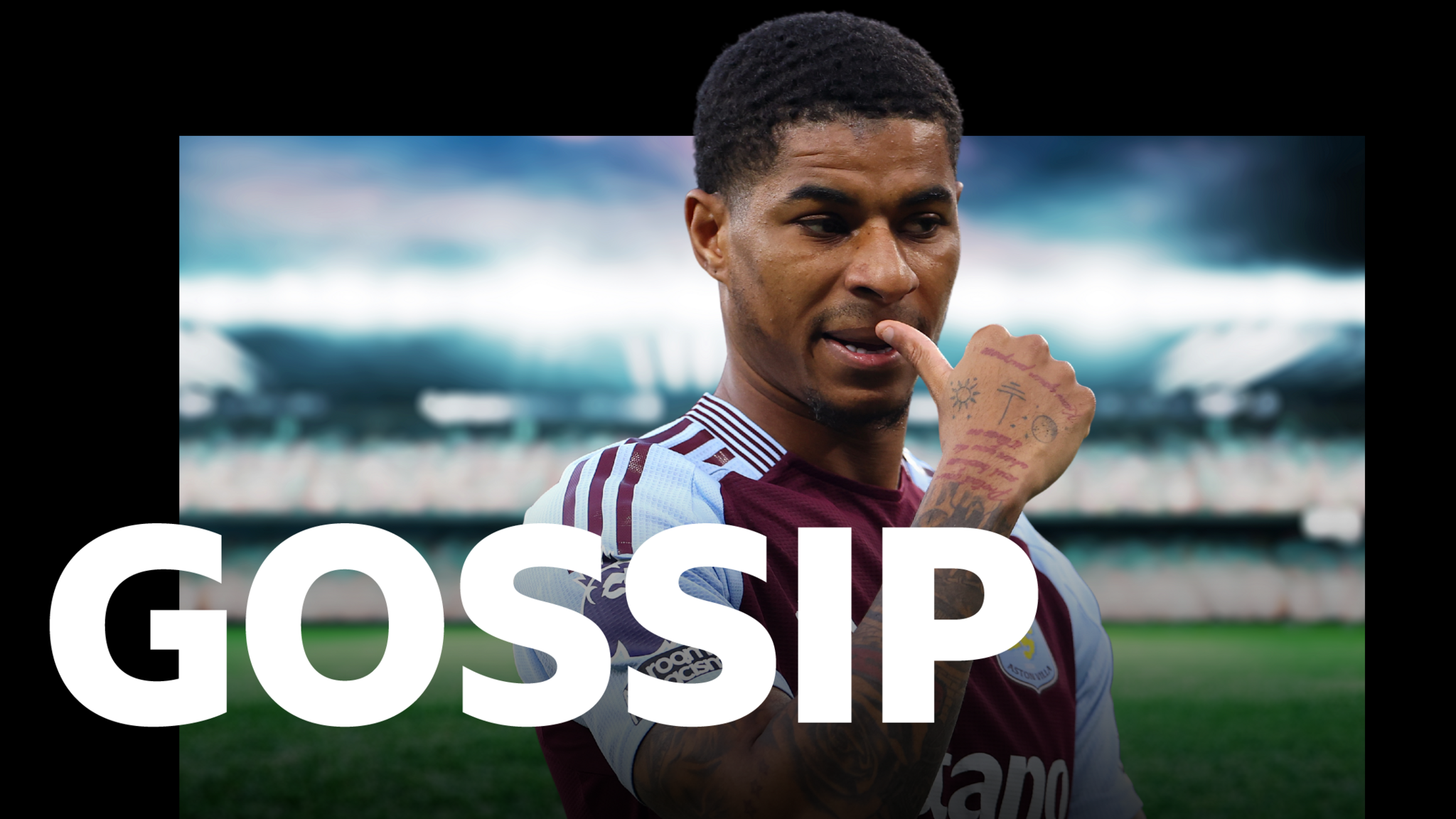 Marcus Rashford leads the BBC gossip column