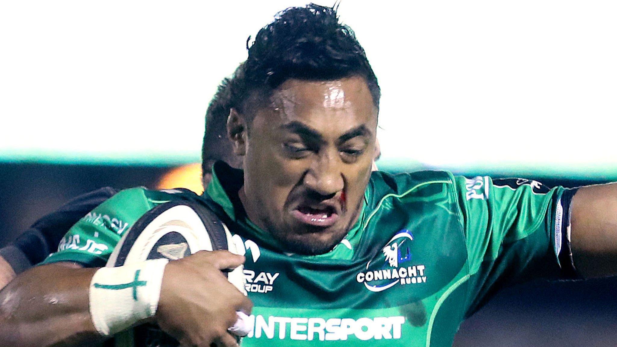 Connacht's Bundee Aki earned his first Ireland call-up earlier this week