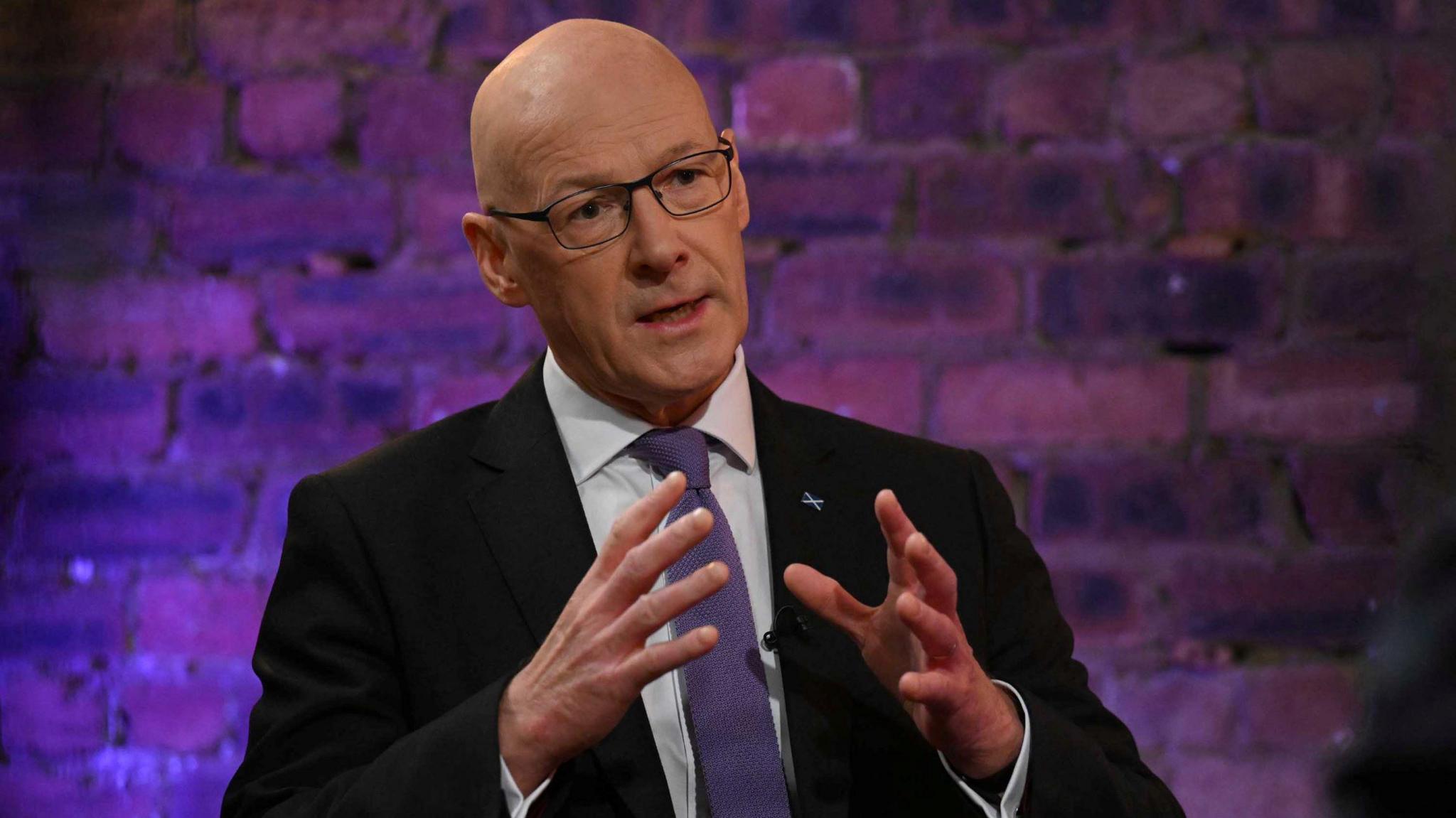 John Swinney, speaking on the BBC's Panorama programme