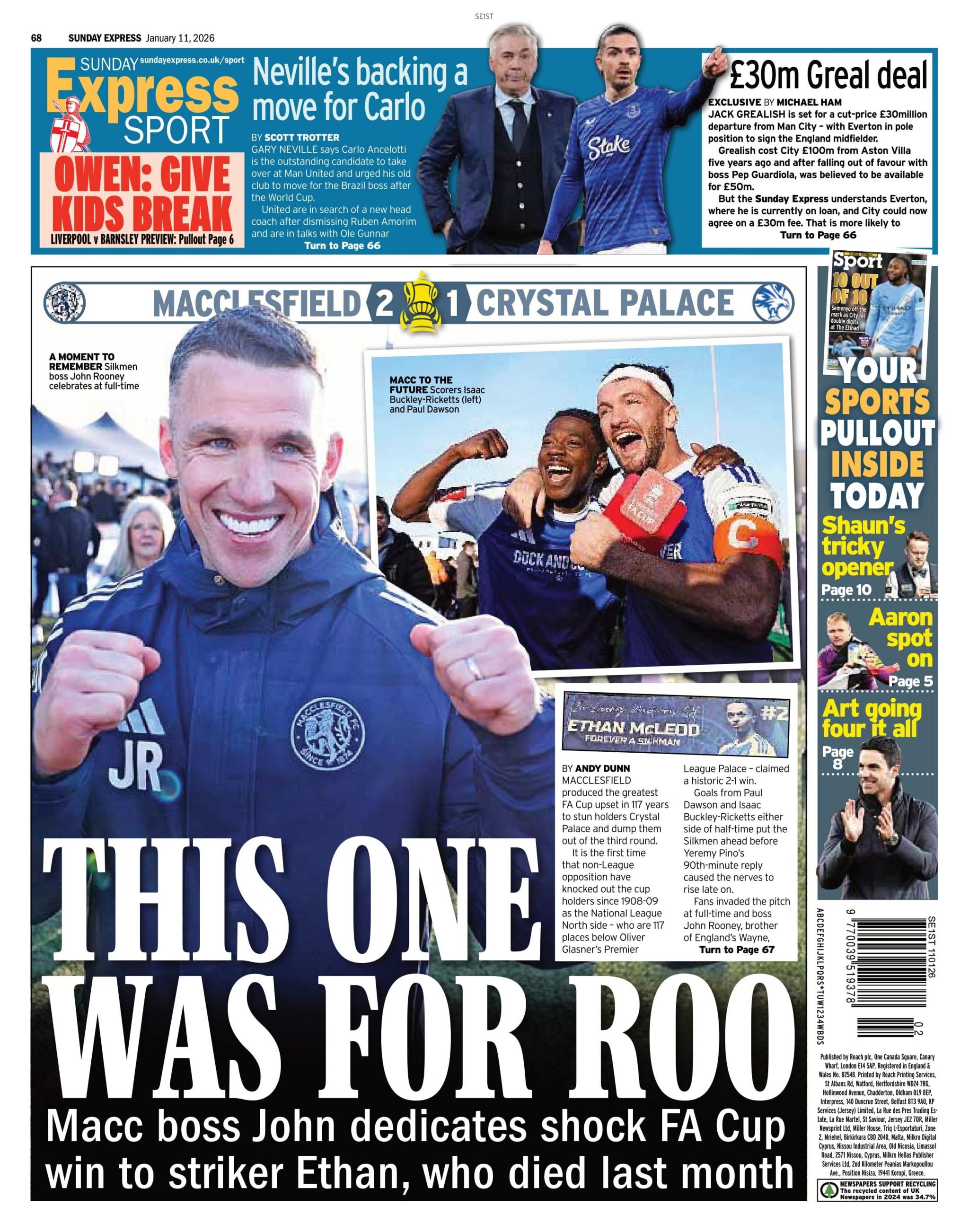 Express back page 