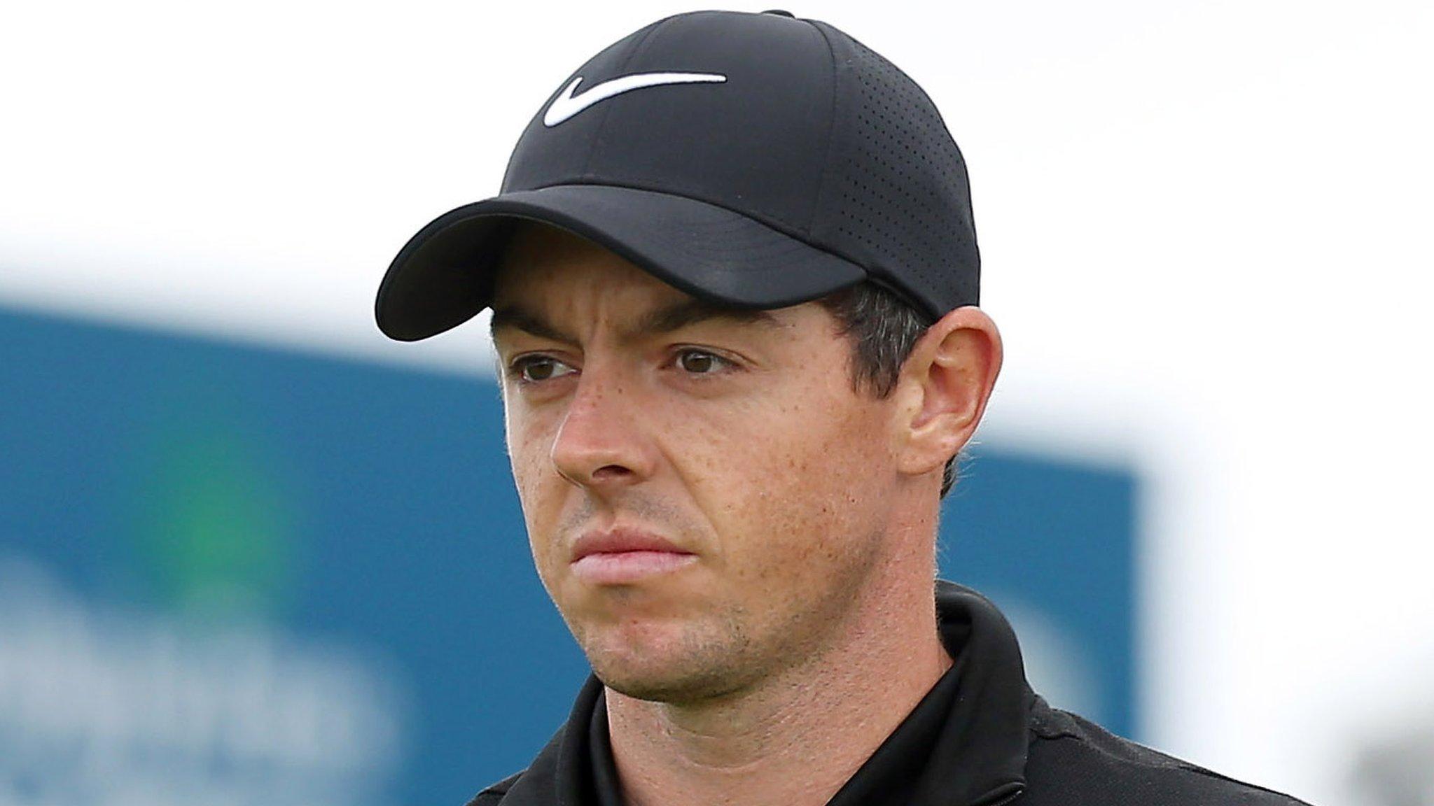 Tournament host Rory McIlroy