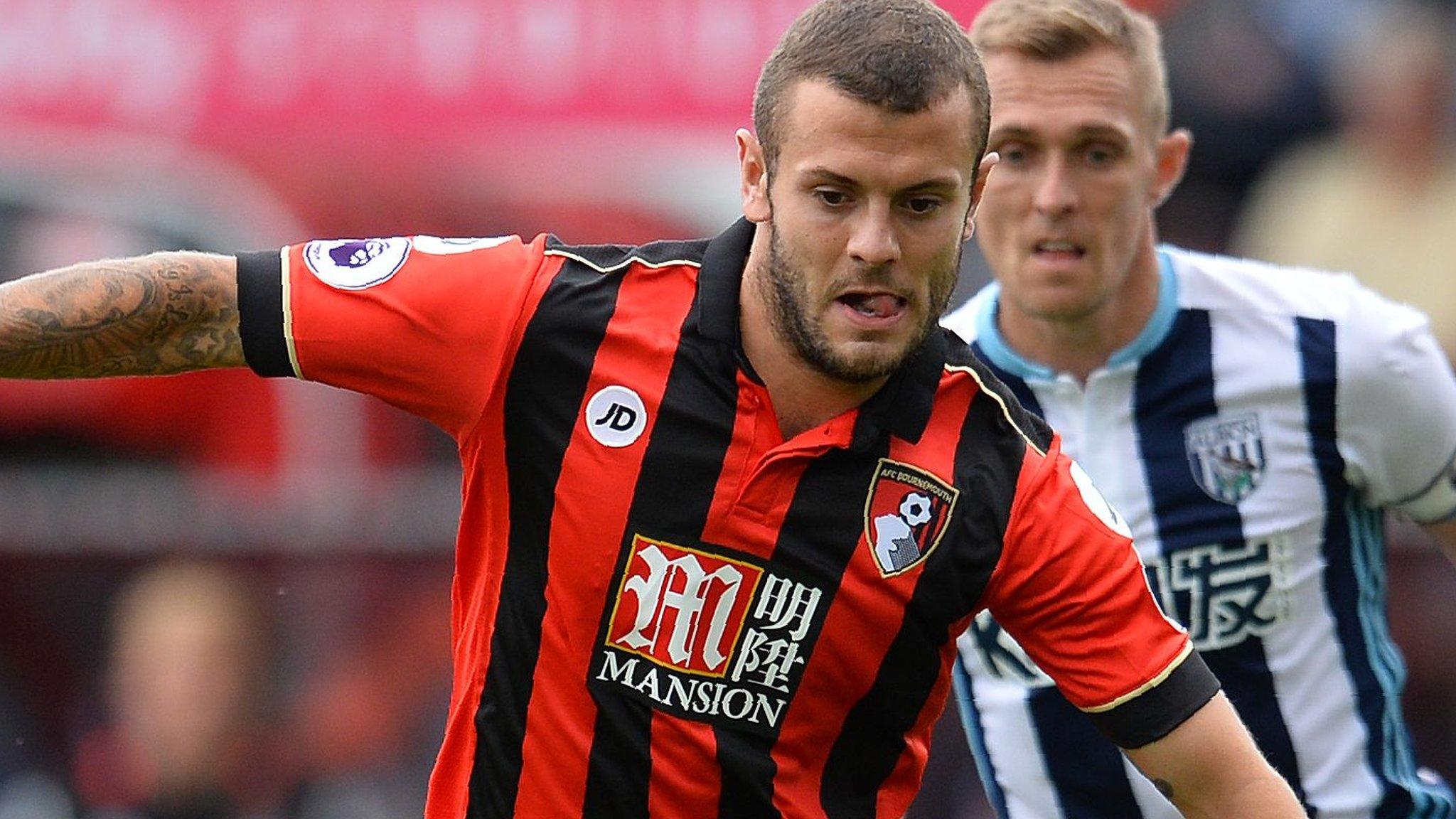 Jack Wilshere in action for Bournemouth