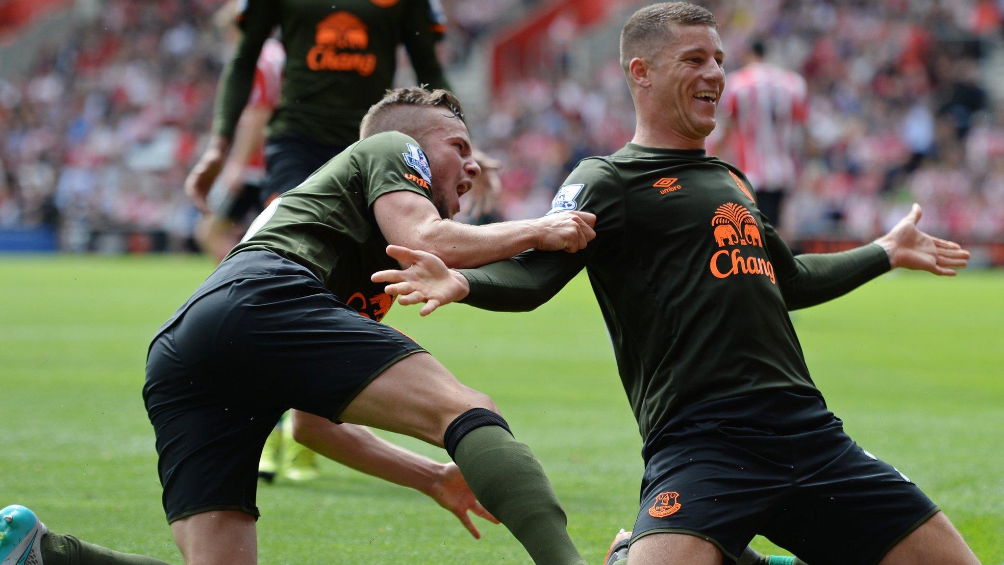 Ross Barkley celebrates