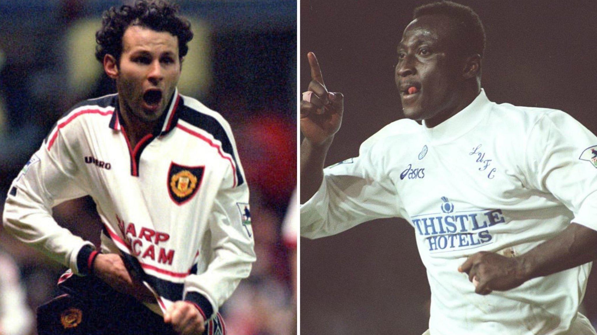 Ryan Giggs and Tony Yeboah