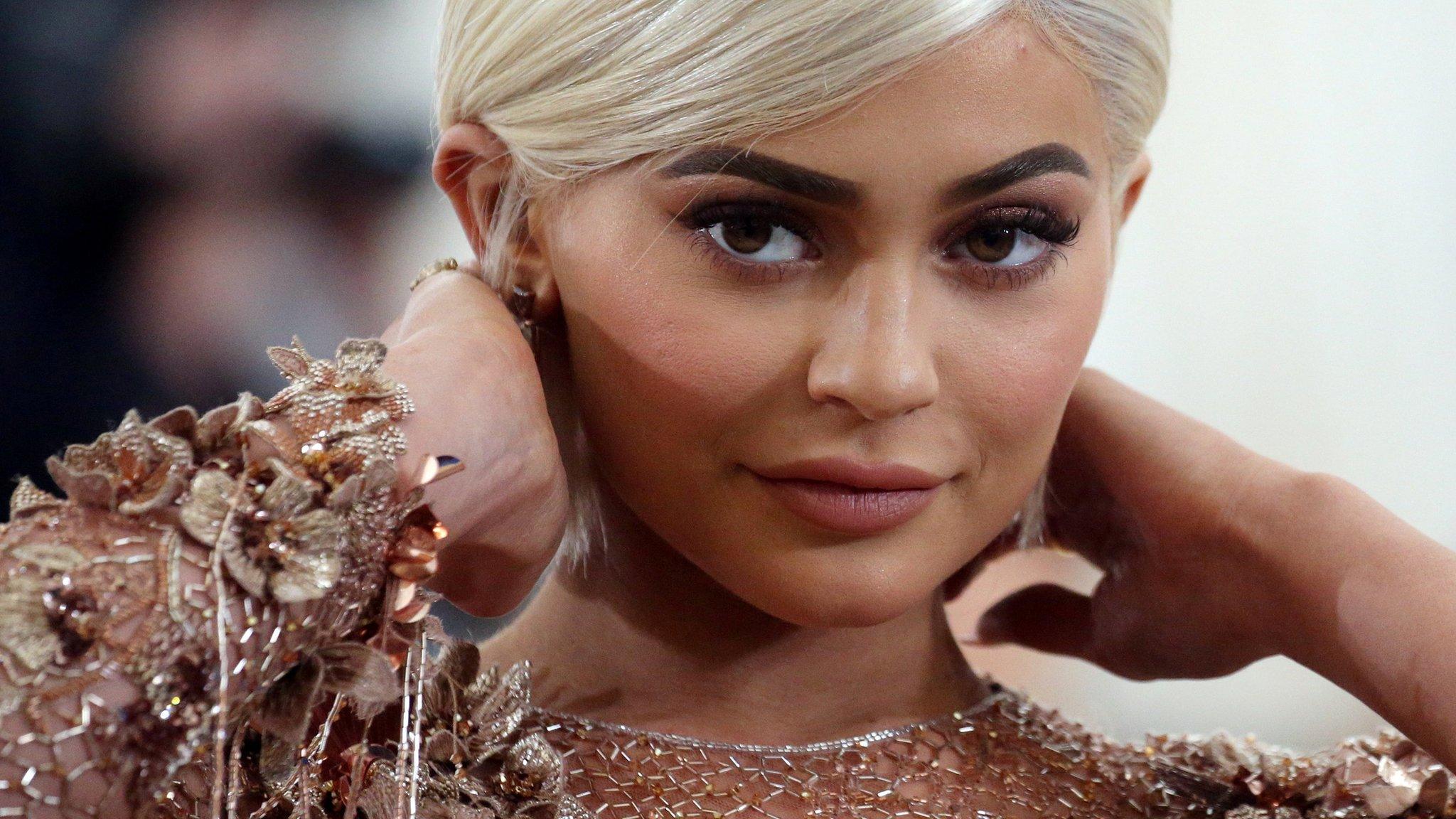 Kylie Jenner arrives at the Metropolitan Museum of Art Costume Institute Gala - Rei Kawakubo/Comme des Garcons: Art of the In-Between in New York City, U.S., May 1, 2017.