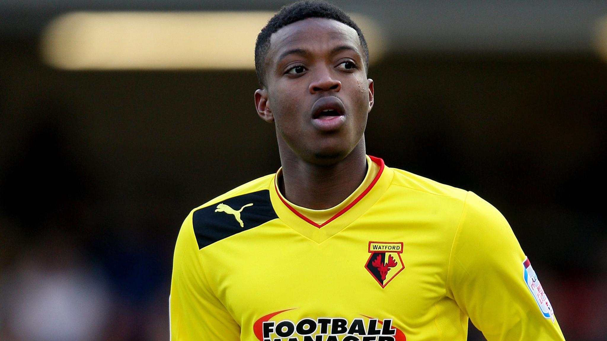 Nathaniel Chalobah playing for Watford in 2013.
