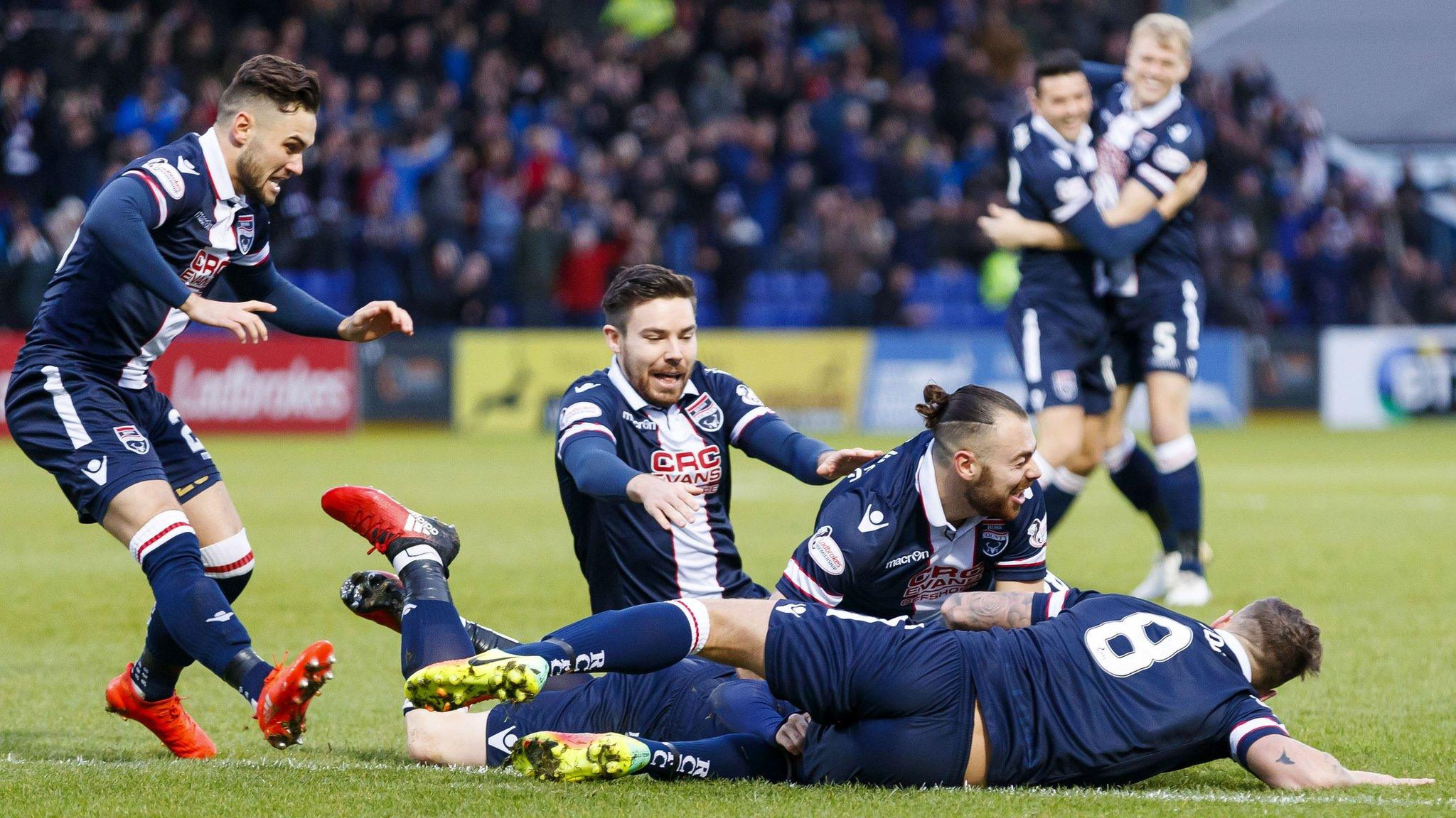 Ross County celebrate