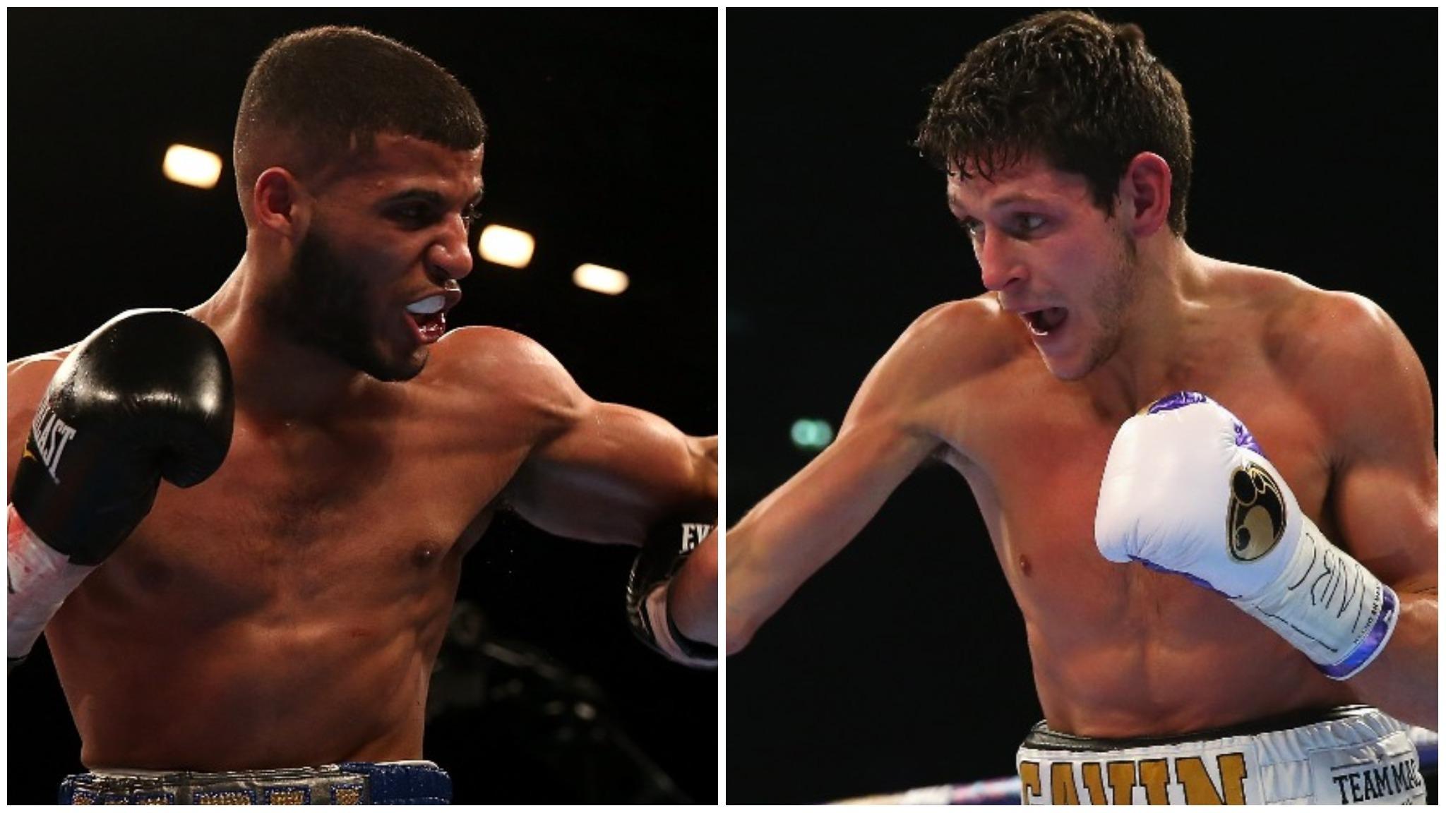 British boxers Gamal Yafai and Gavin McDonnell