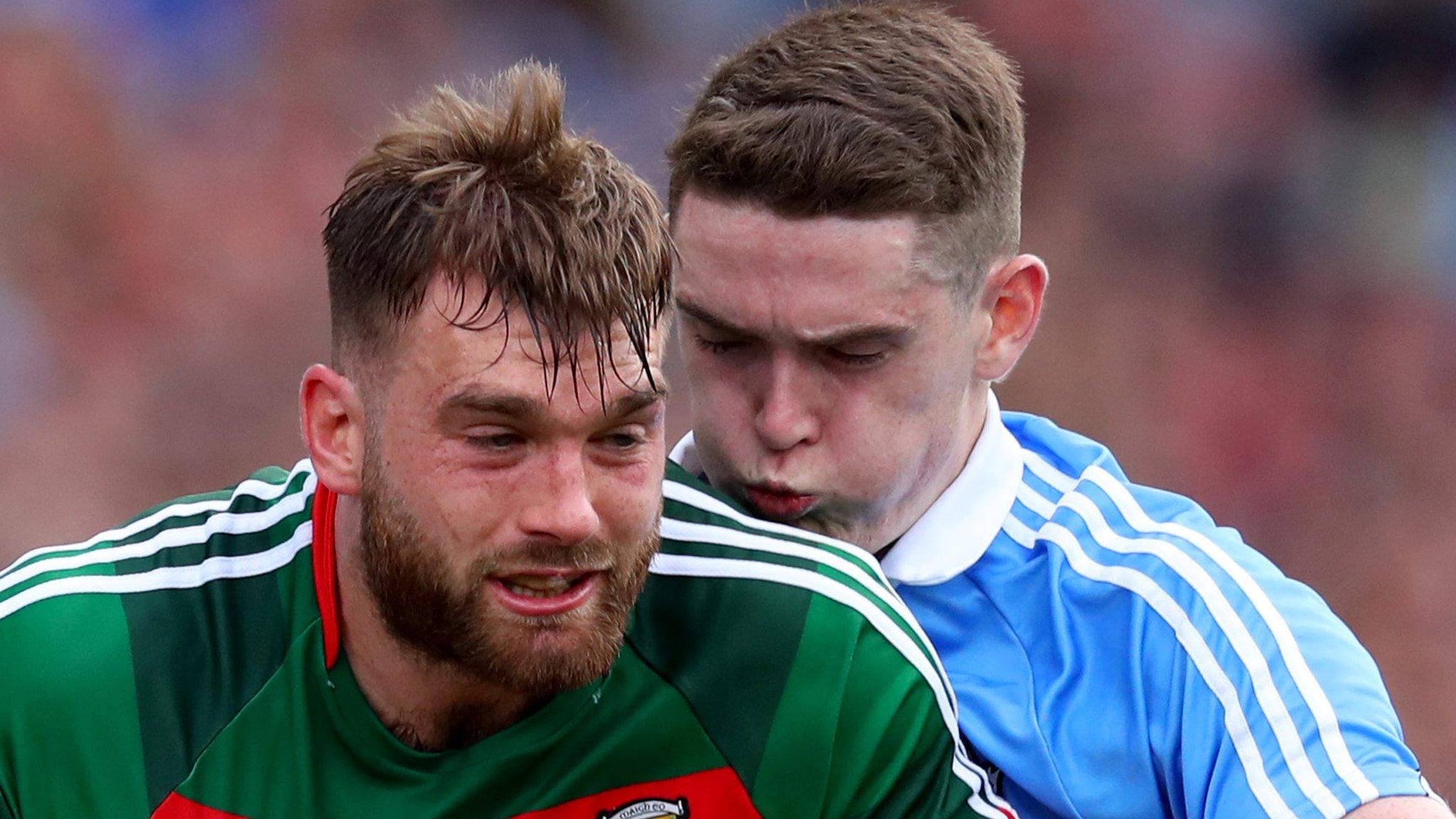 Mayo were playing Dublin in the All-Ireland Football final