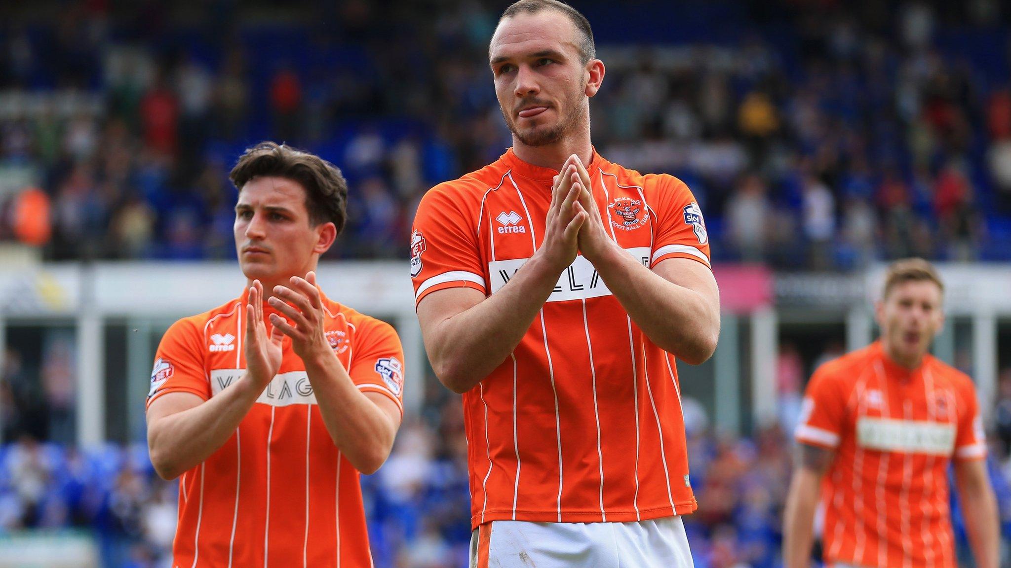 Blackpool players